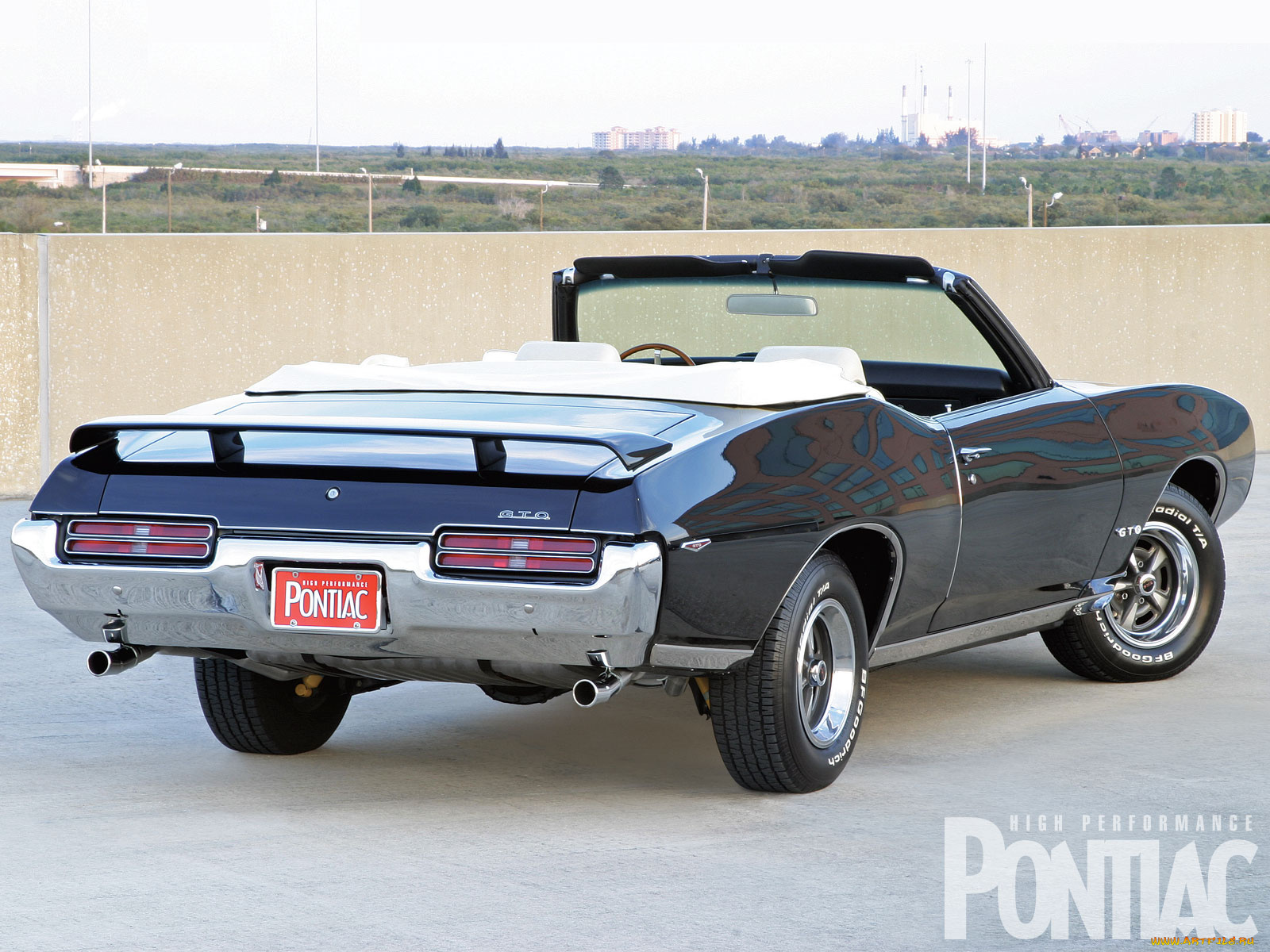 1969, pontiac, gto, convertible, автомобили