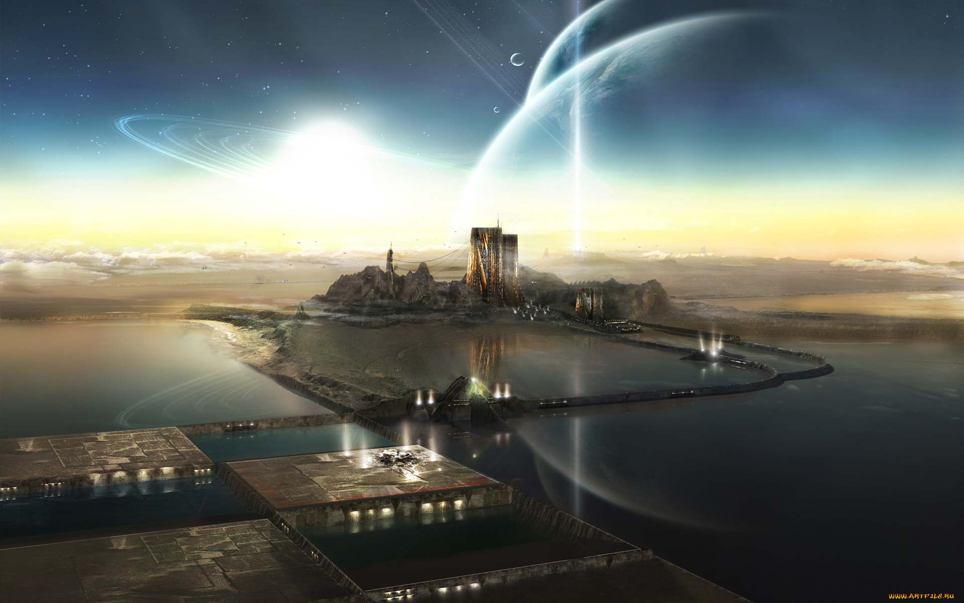 artificial, christian, `tigaer`, hecker, 3д, графика, architecture, архитектура