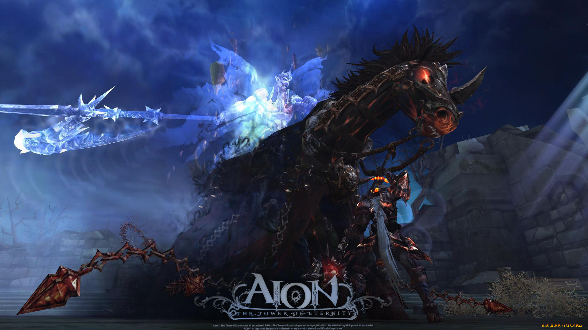 aion, tower, of, eternity, видео, игры, the, конь