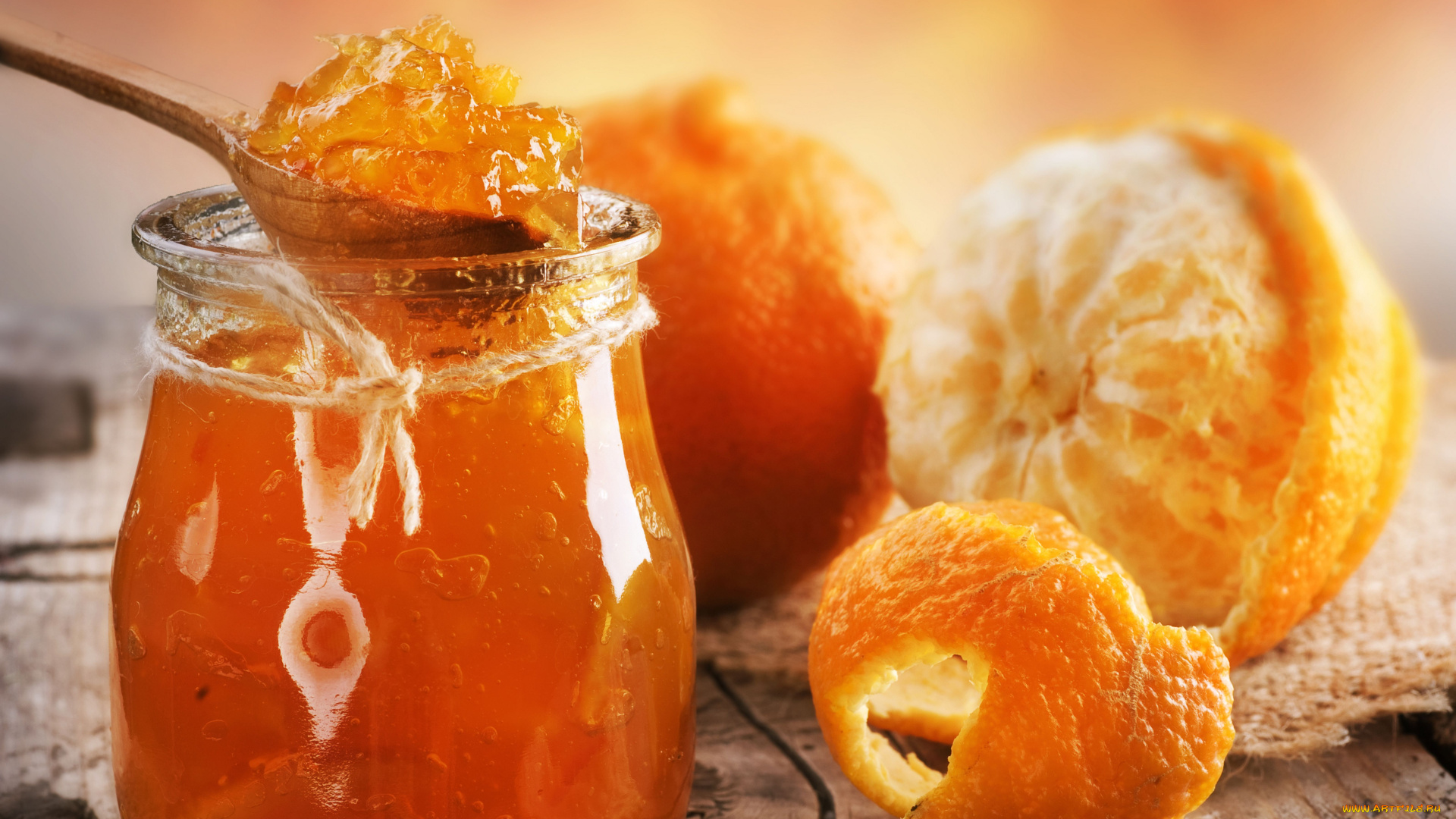 еда, мёд, варенье, повидло, джем, мандарины