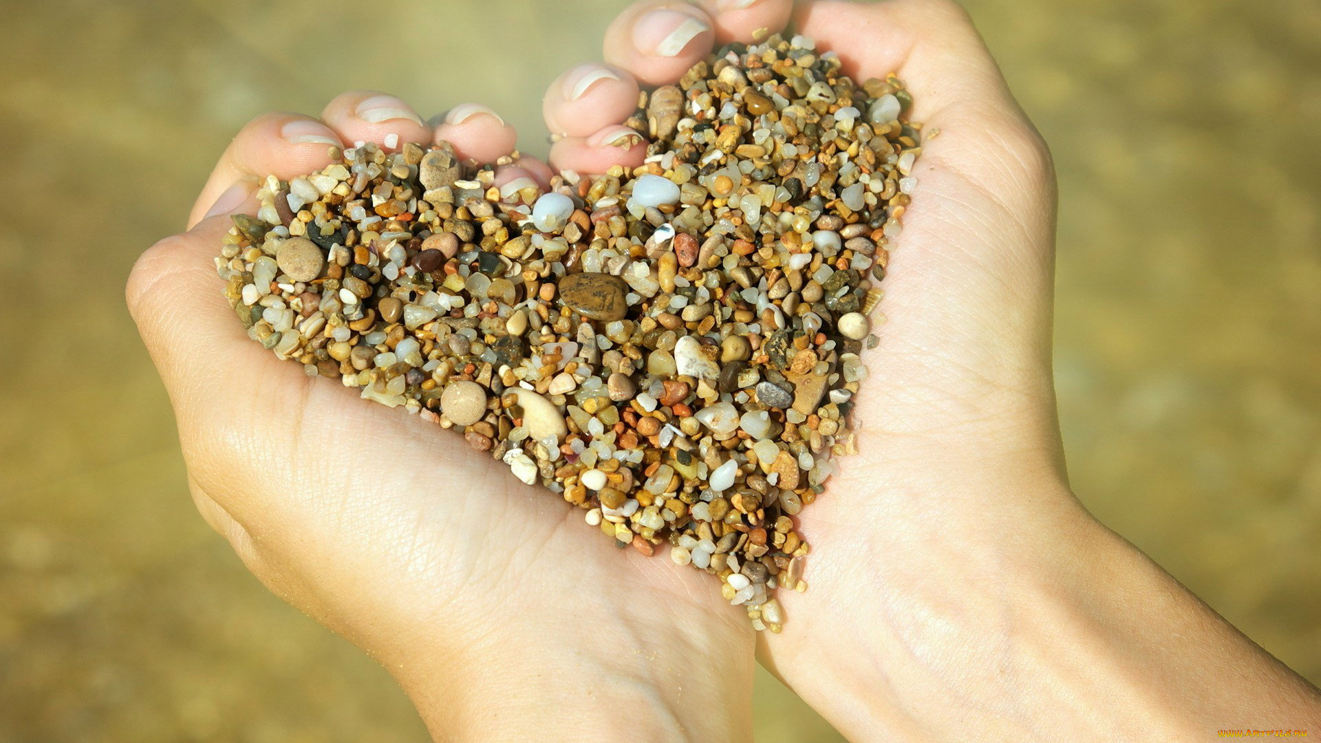 природа, камни, минералы, руки