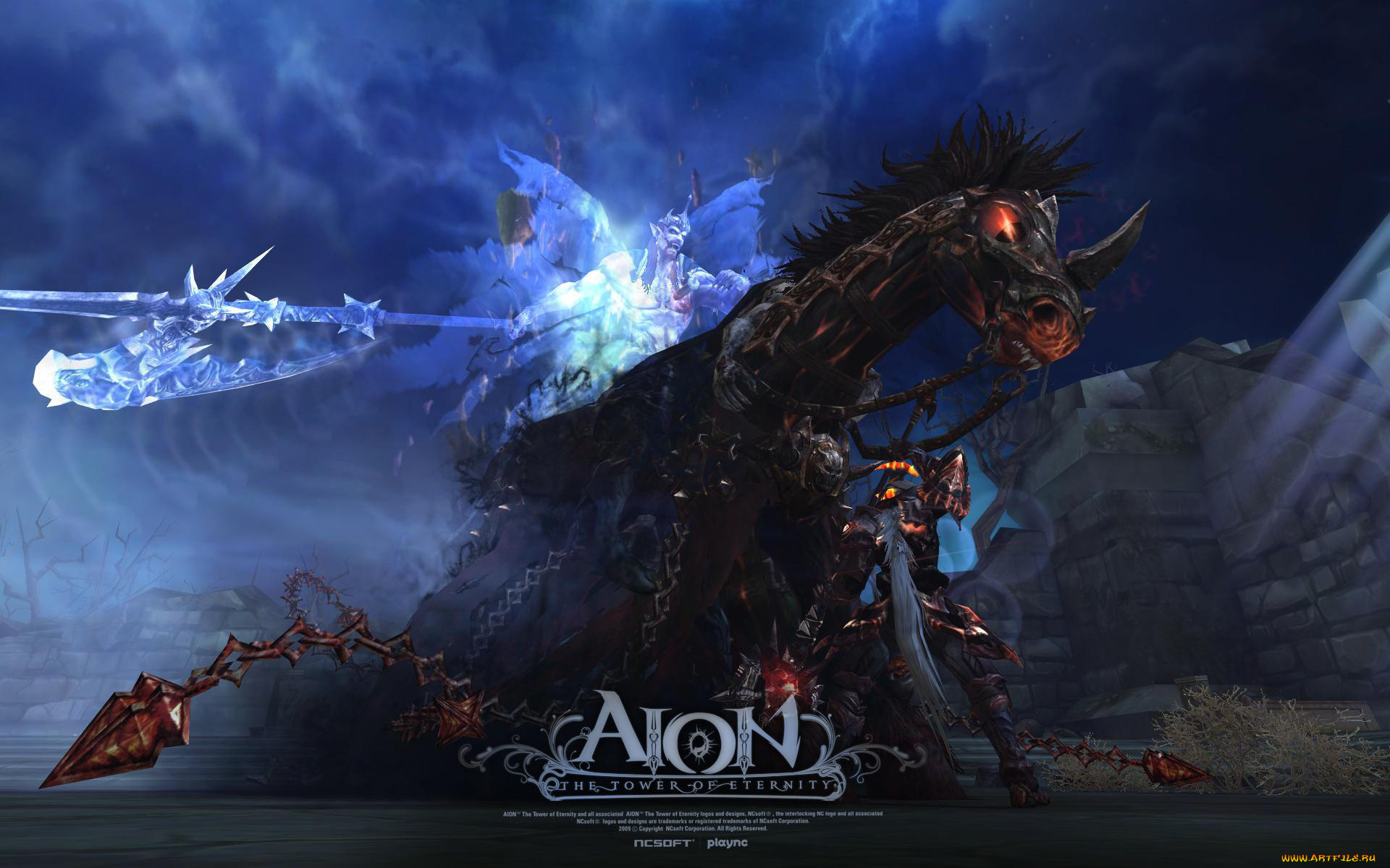 aion, tower, of, eternity, видео, игры, the, конь