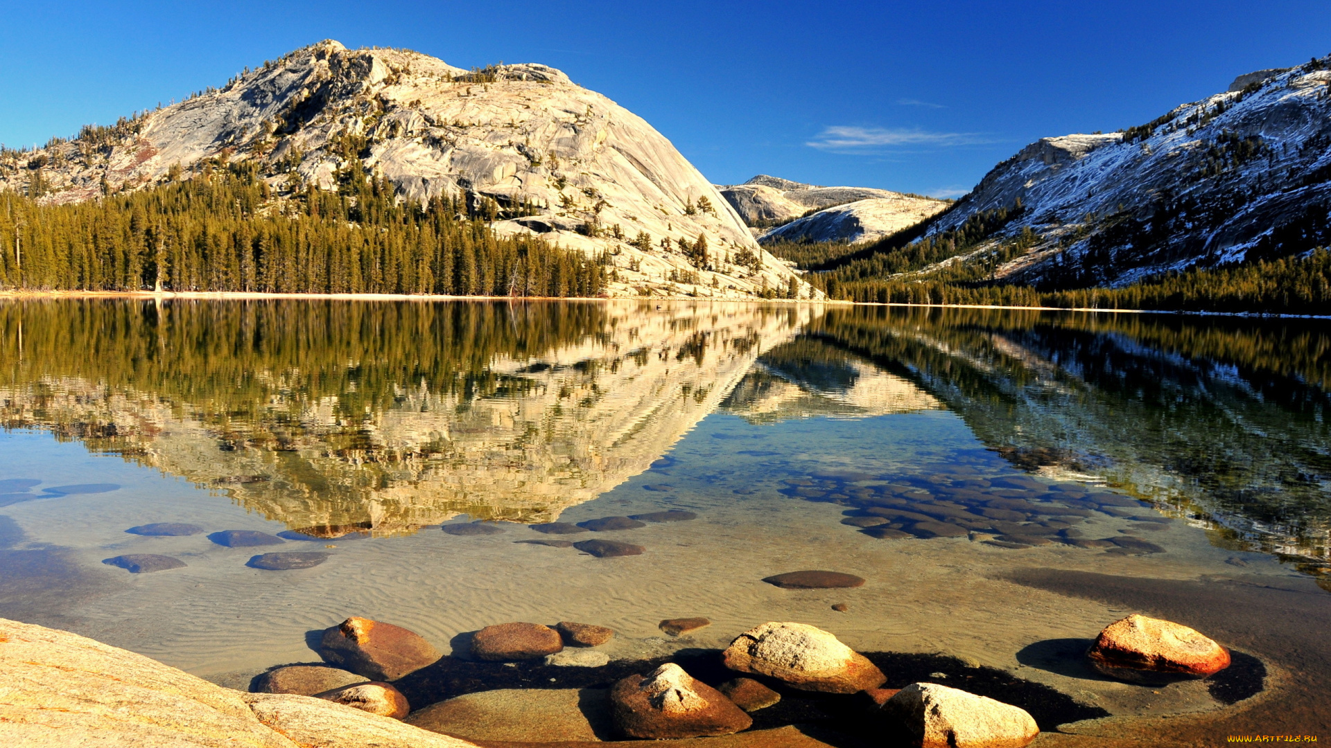 природа, реки, озера, горы, отражение, пейзаж, камни, озеро