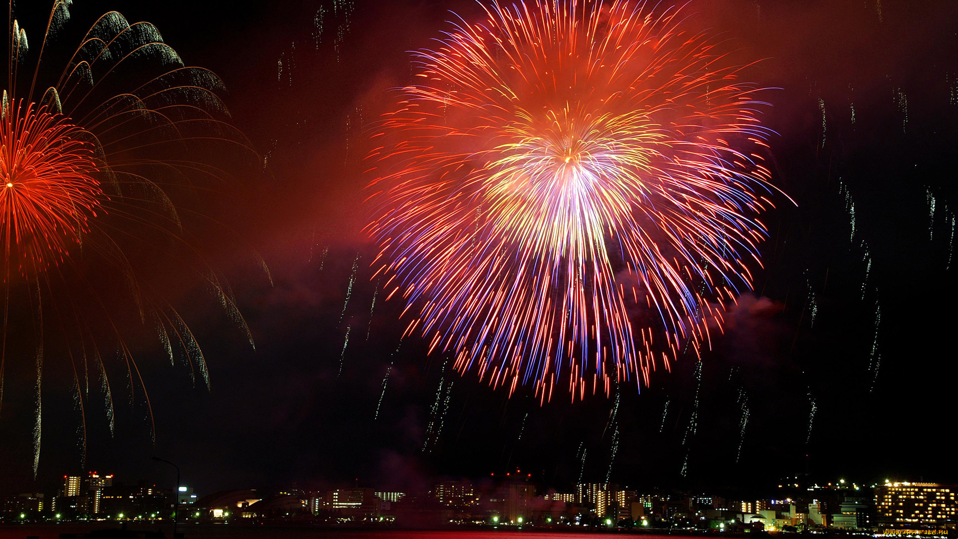 разное, салюты, фейерверки, салют