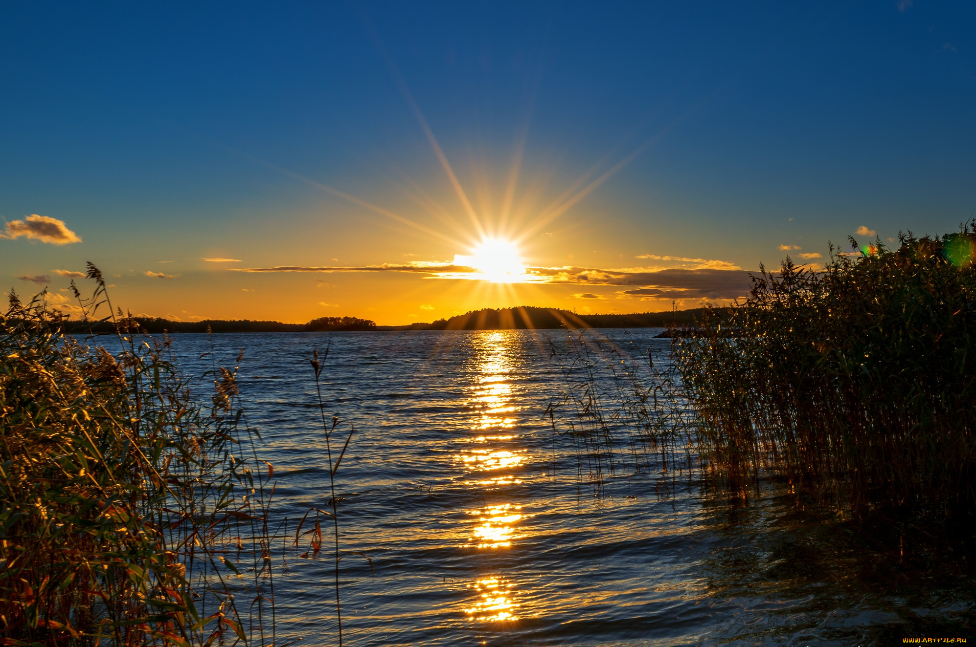 природа, восходы, закаты, солнце, закат, вода