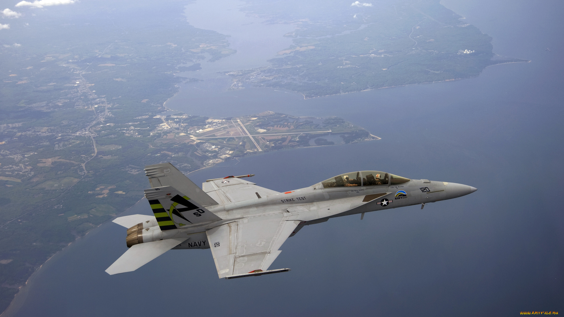 авиация, боевые, самолёты, полет, панорама, пилоты, высота, hornet, f/a-18