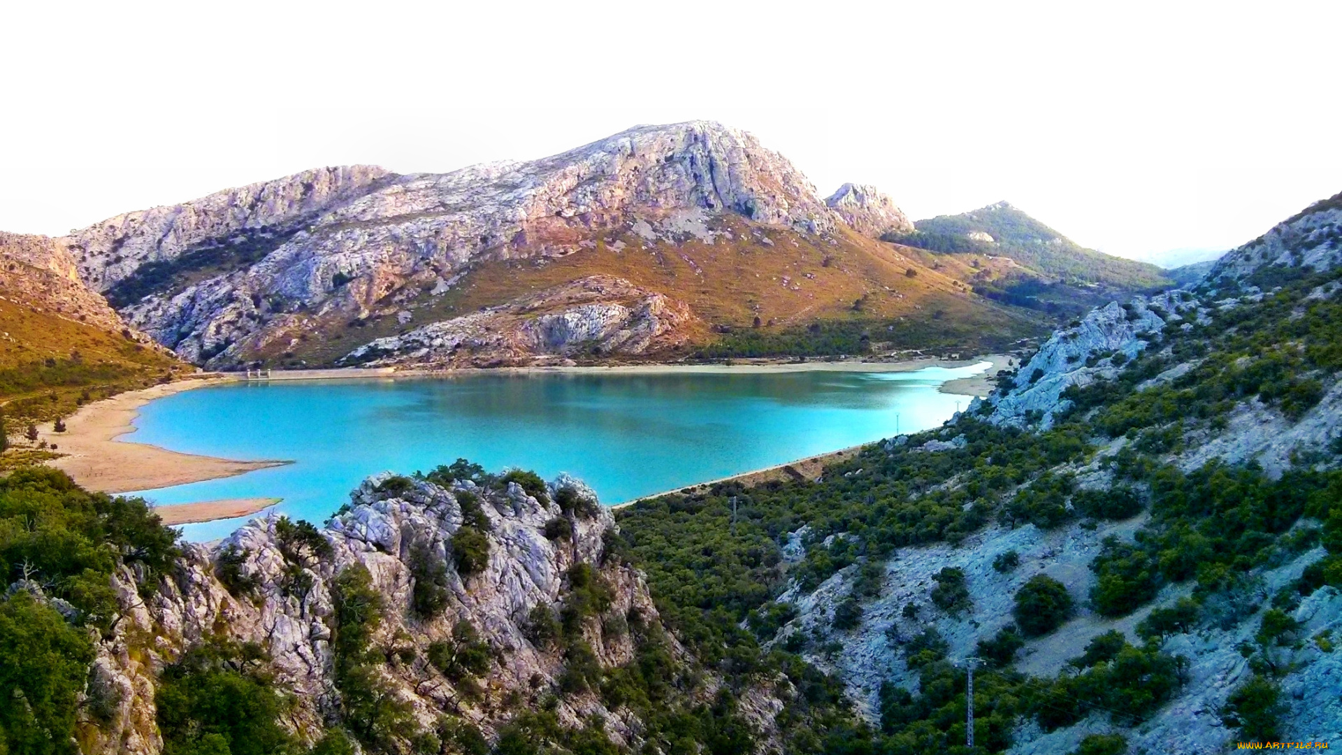 балеарские, ва, природа, реки, озера, растительность, озеро, горы