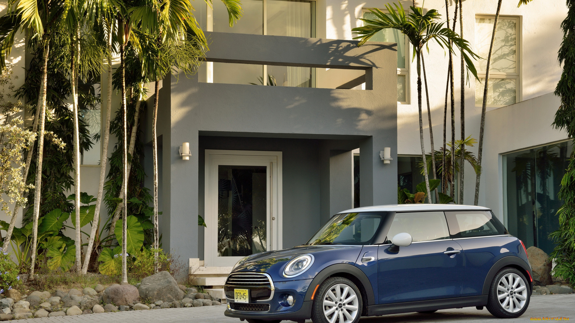 2014, mini, cooper, f56, автомобили, mini, cooper, тюнинг, синий