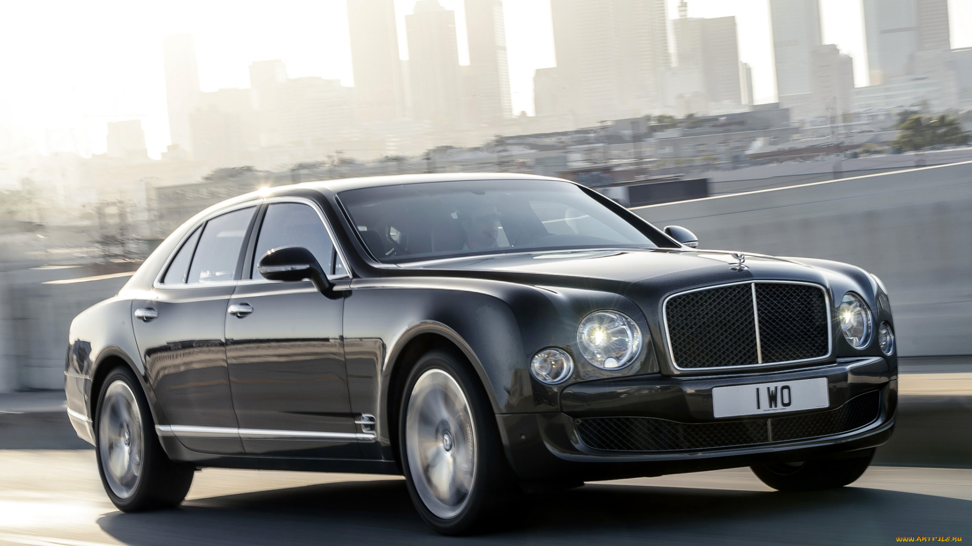 автомобили, bentley, mulsanne, speed, 2014г, темный