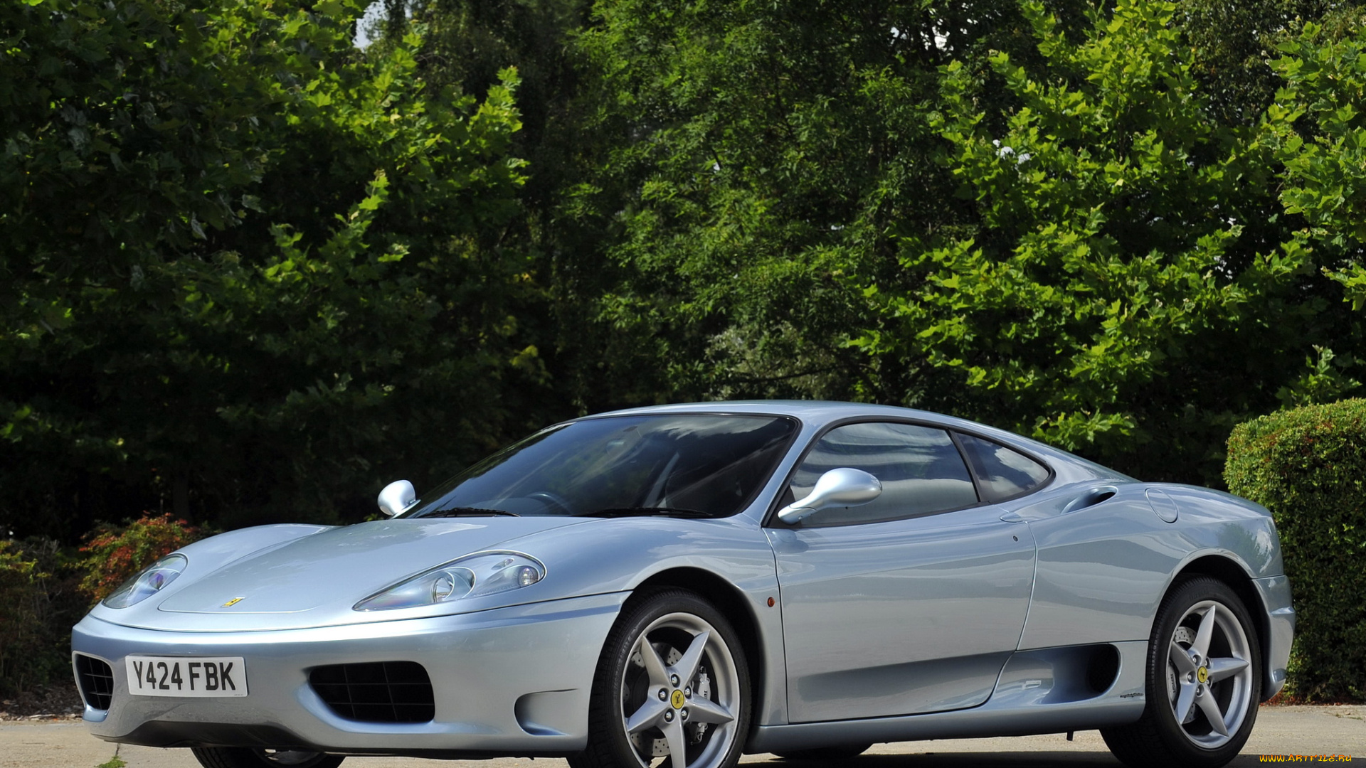 автомобили, ferrari, серый, uk-spec, modena, 360