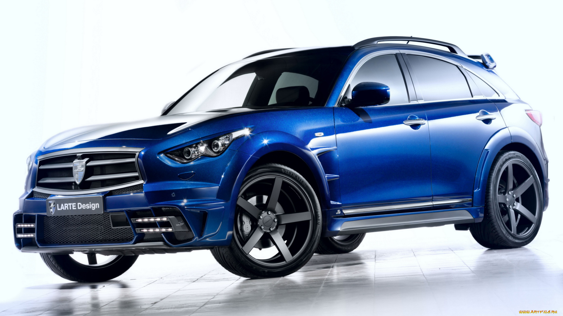 автомобили, infiniti, fx, larte, design, s51, 2013г, синий
