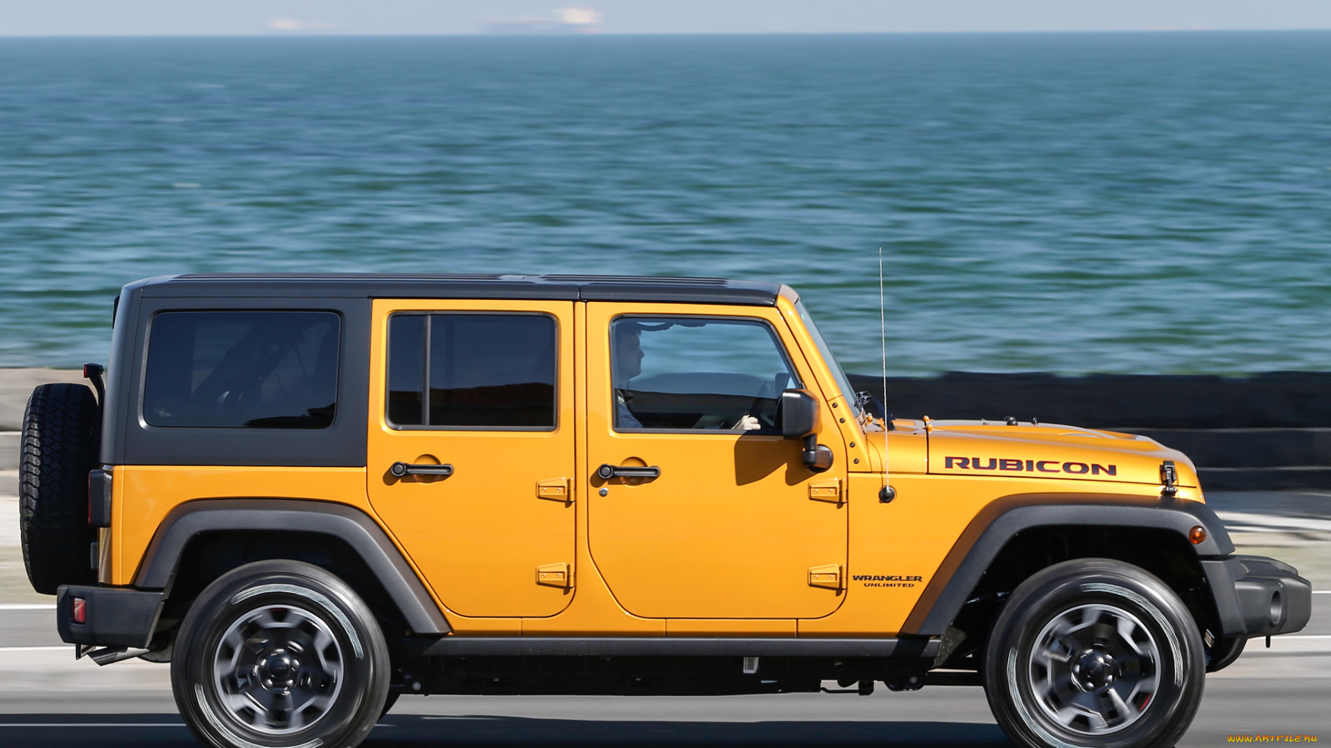 автомобили, jeep, желтый, 2014г, jk, au-spec, x, rubicon, unlimited, wrangler