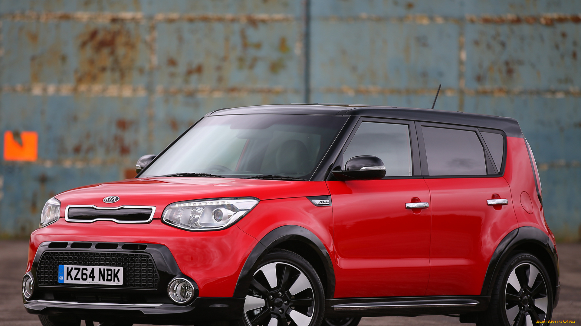 автомобили, kia, красный, 2014г, mixx, soul