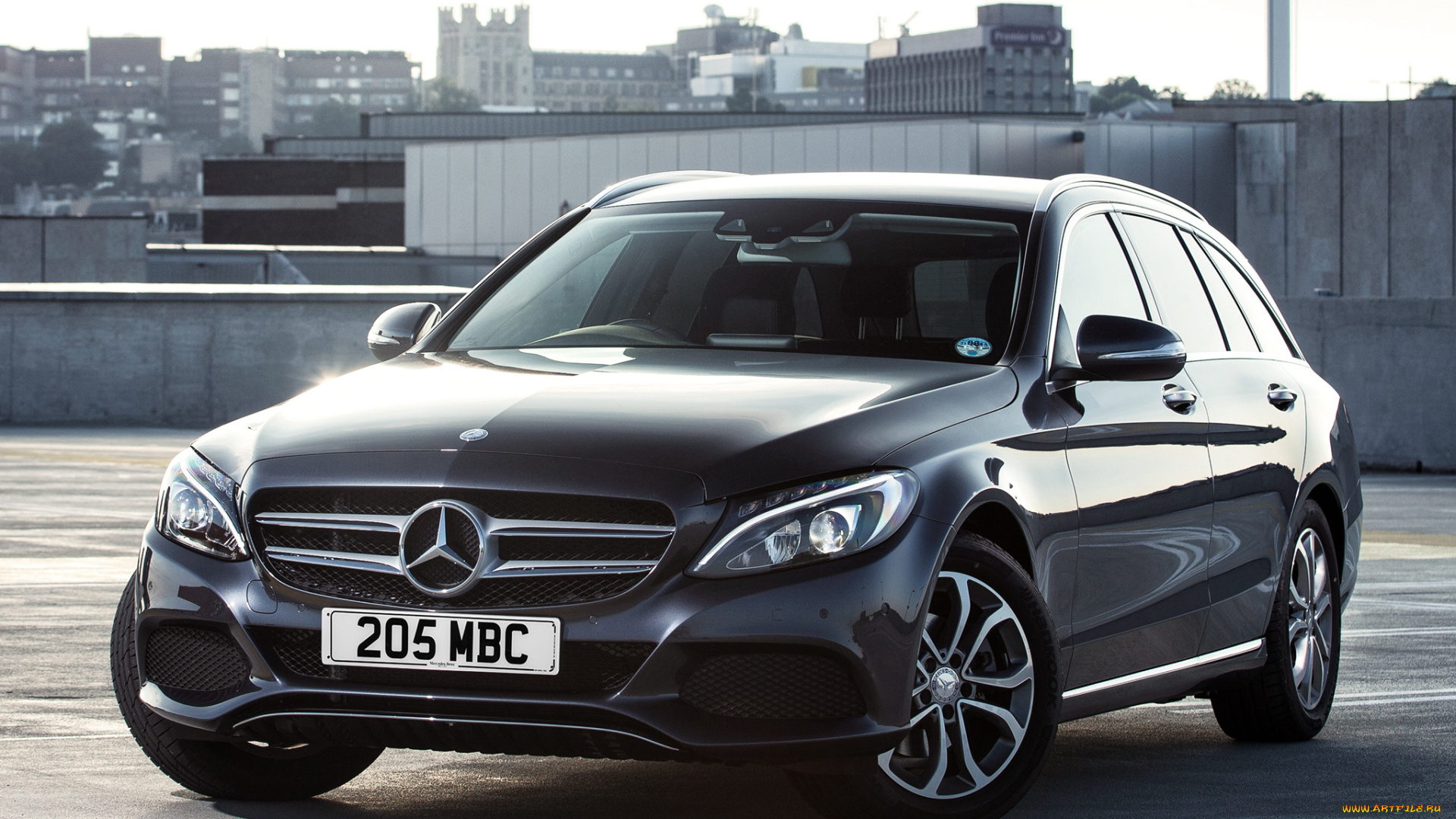 автомобили, mercedes-benz, uk-spec, estate, se, bluetec, c, 220, темный, 2014г, s205