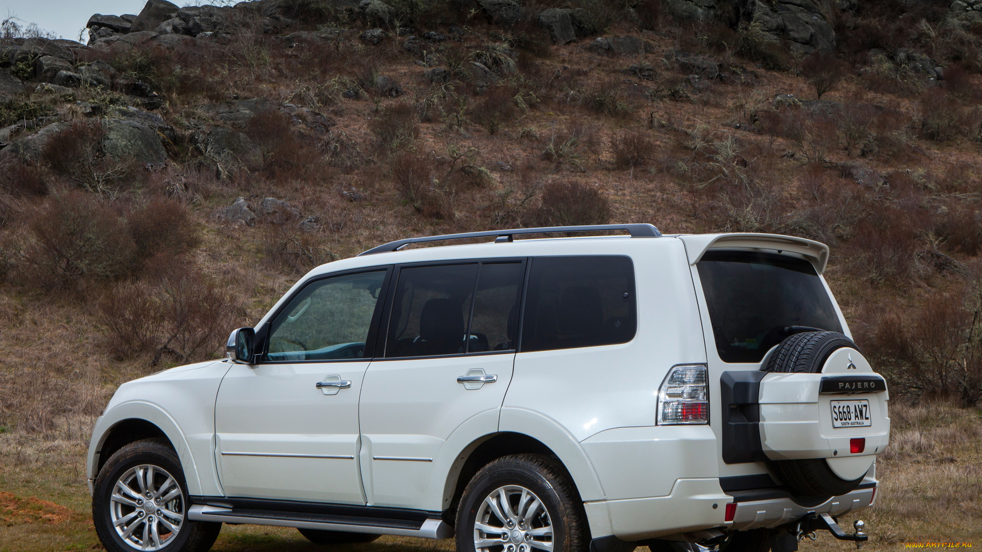 автомобили, mitsubishi, au-spec, 5-door, pajero, светлый