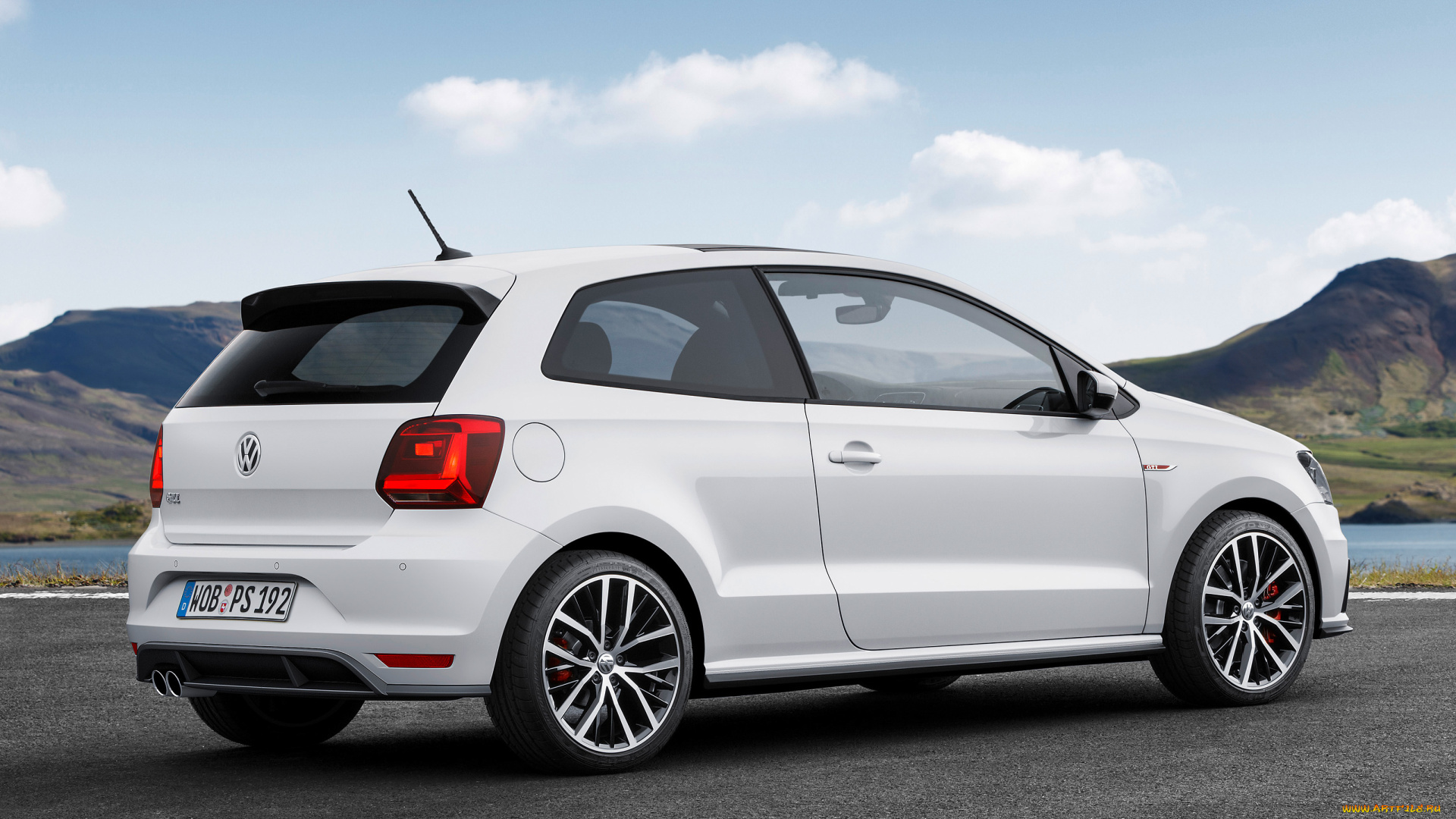 автомобили, volkswagen, 2014г, typ, 6r, 3-door, gti, polo, светлый