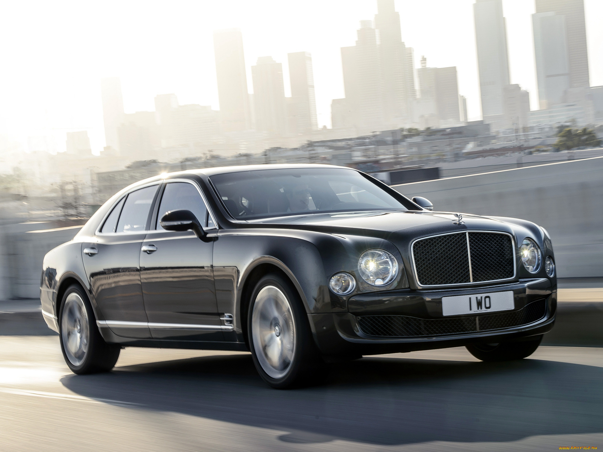 автомобили, bentley, mulsanne, speed, 2014г, темный