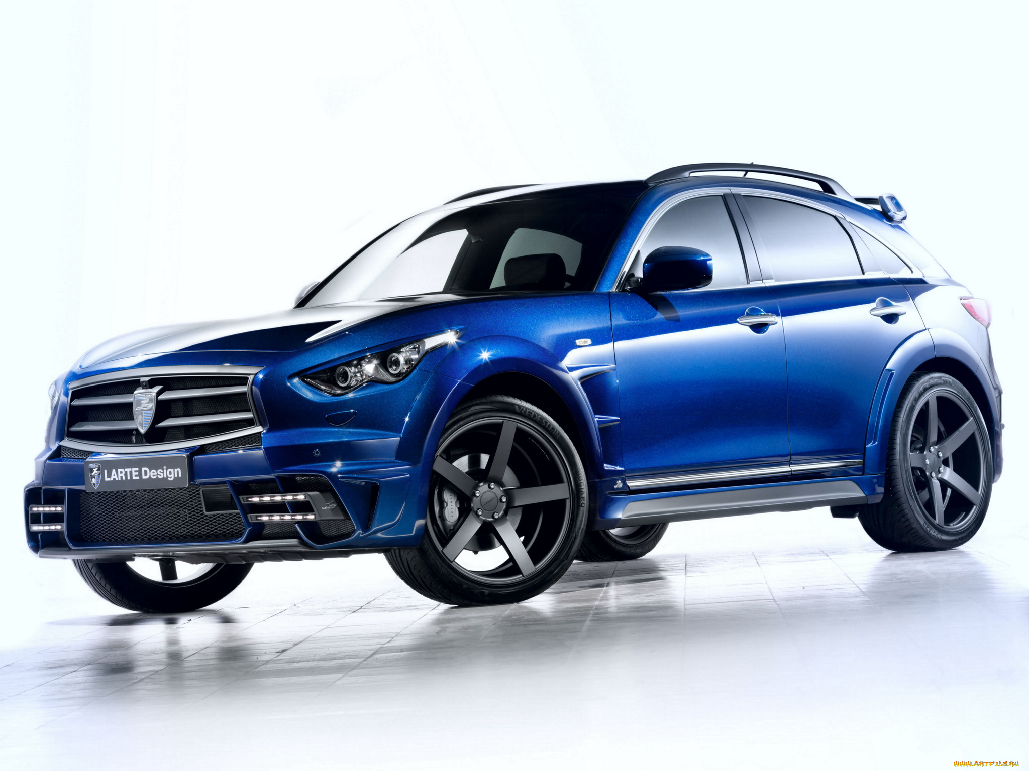 автомобили, infiniti, fx, larte, design, s51, 2013г, синий