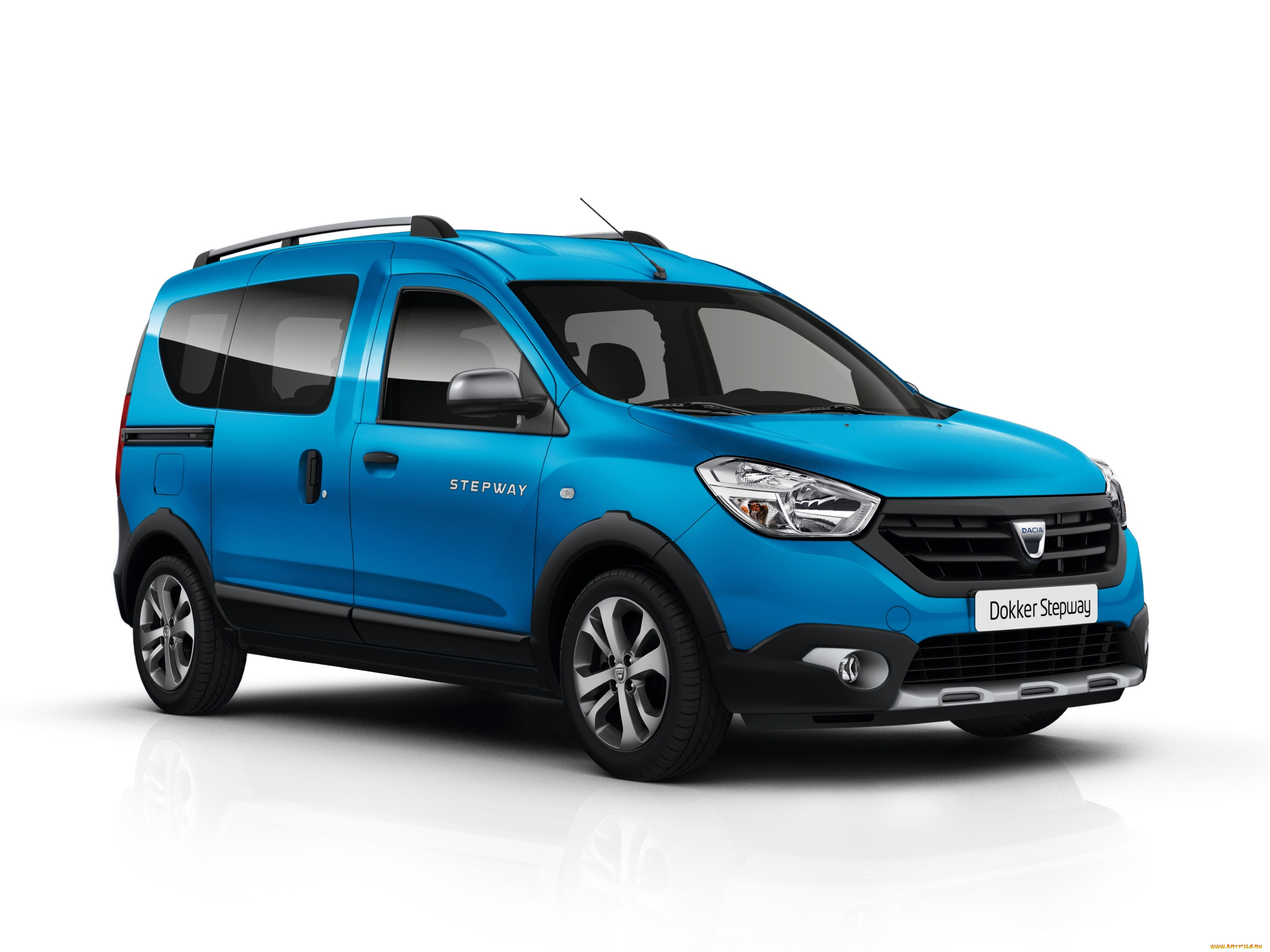 автомобили, dacia, lodgy, stepway, 2014г, синий