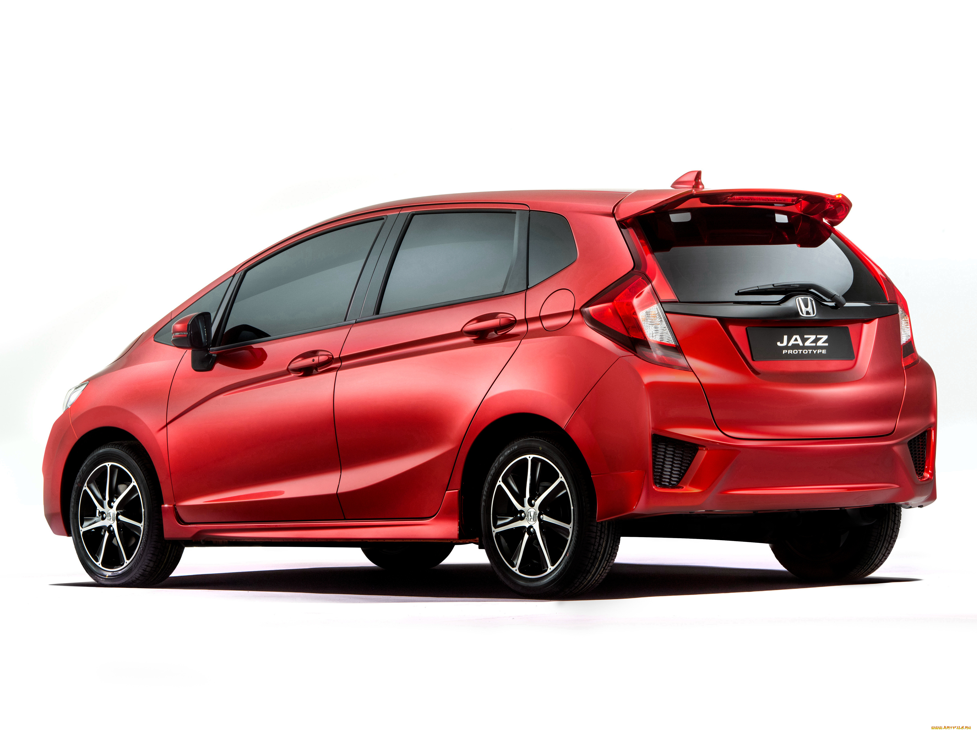 автомобили, honda, jazz, prototype, 2014г, красный