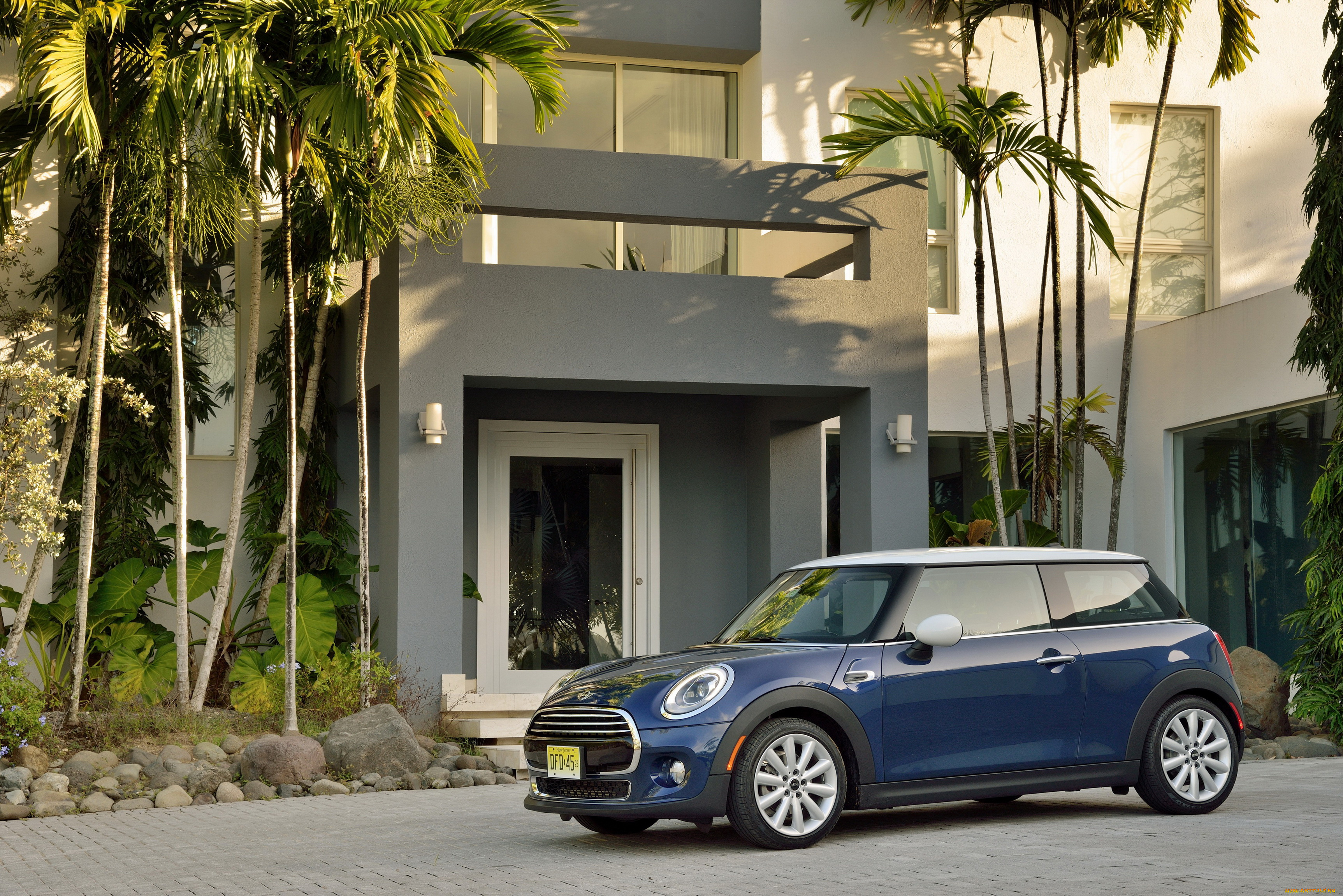 2014, mini, cooper, f56, автомобили, mini, cooper, тюнинг, синий