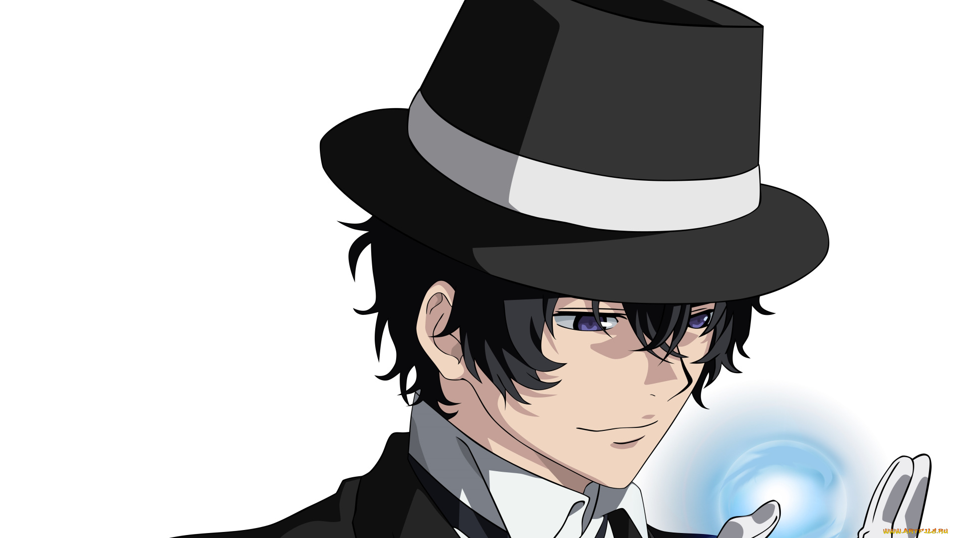 аниме, arcana, famiglia, парень, арт, вектор