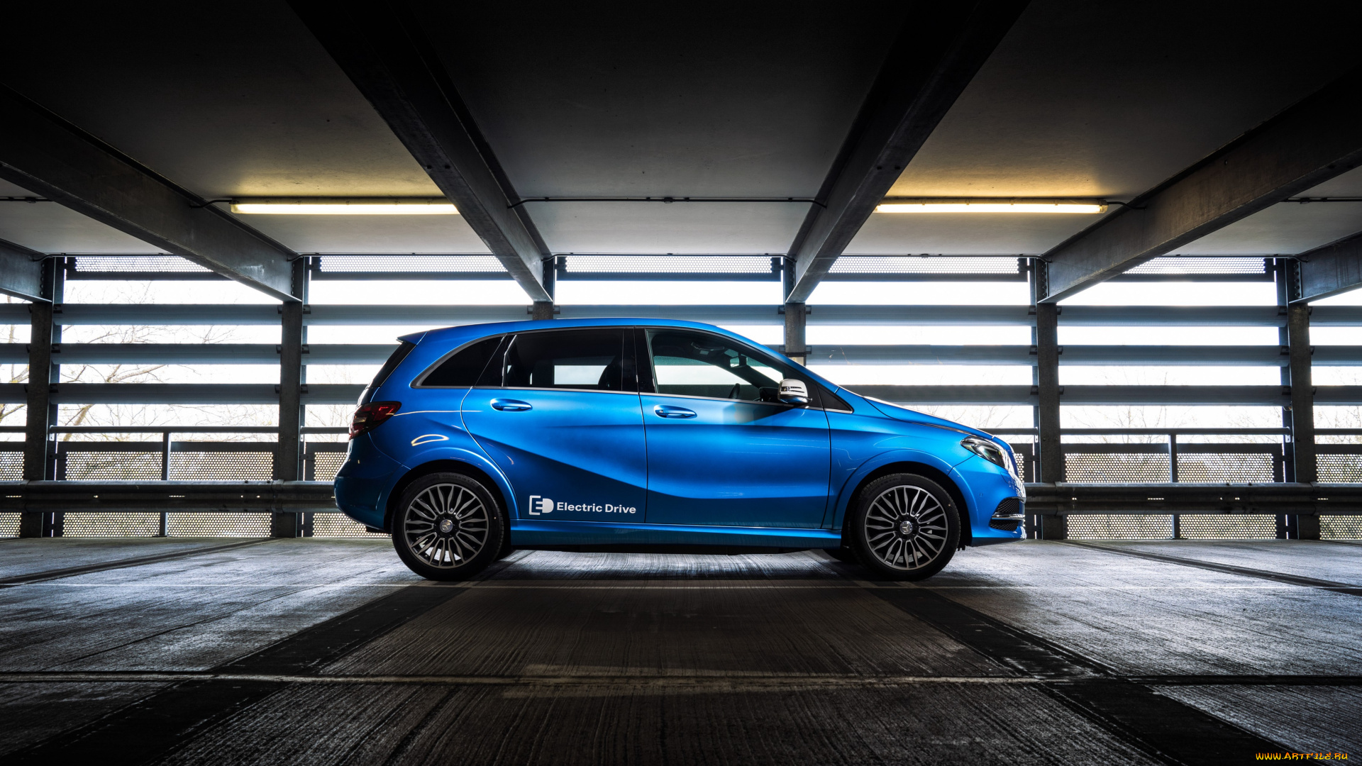 автомобили, mercedes-benz, electric, b-klasse, синий, 2015г, w242, uk-spec, drive