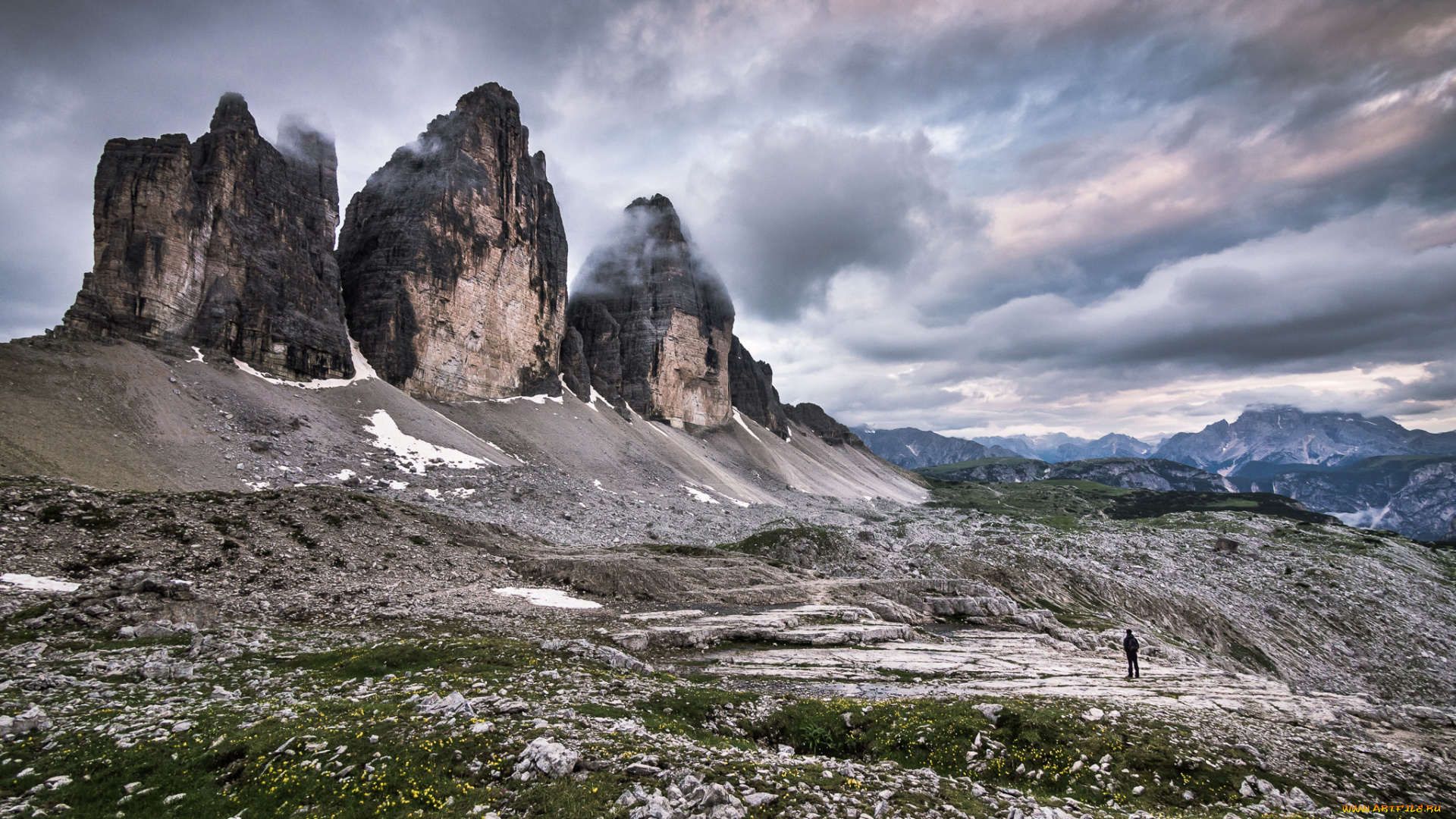 природа, горы, небо, скалы