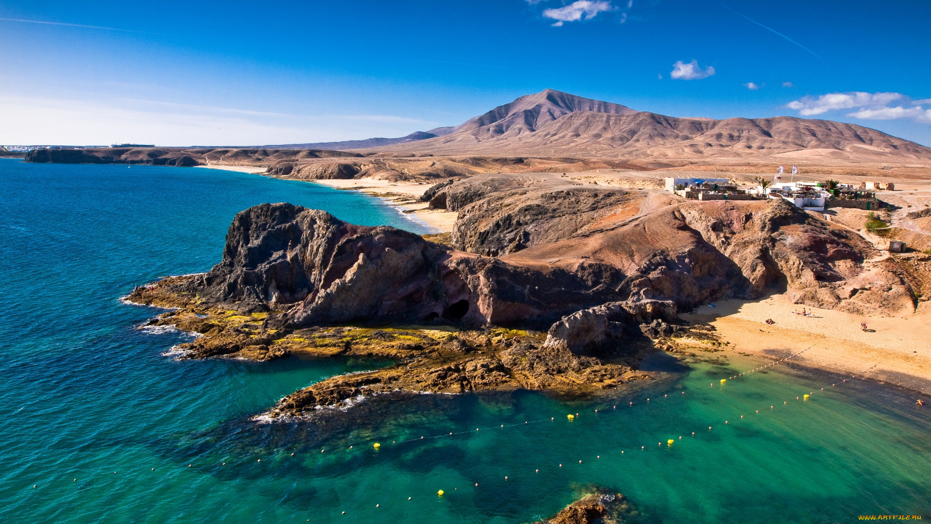 природа, побережье, море, скалы