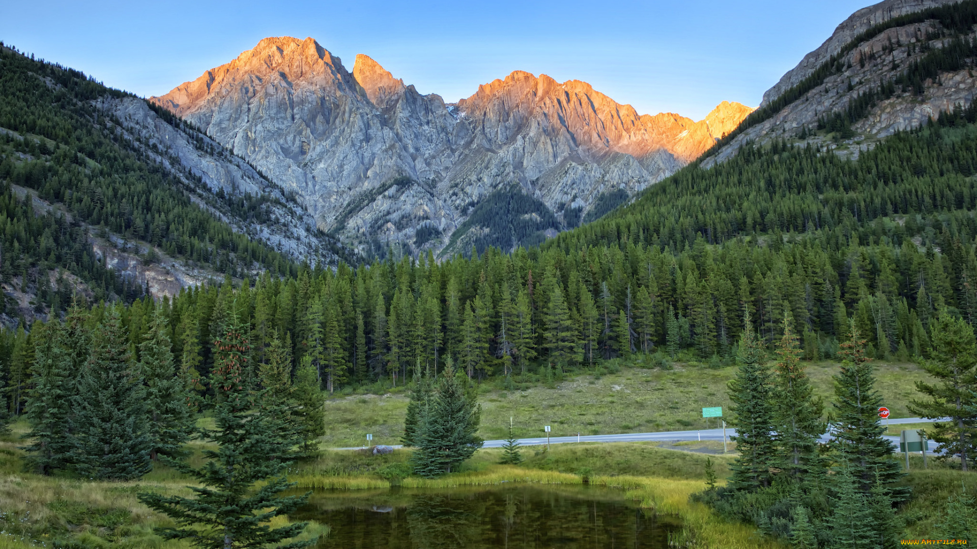 природа, реки, озера, горы, лес, река