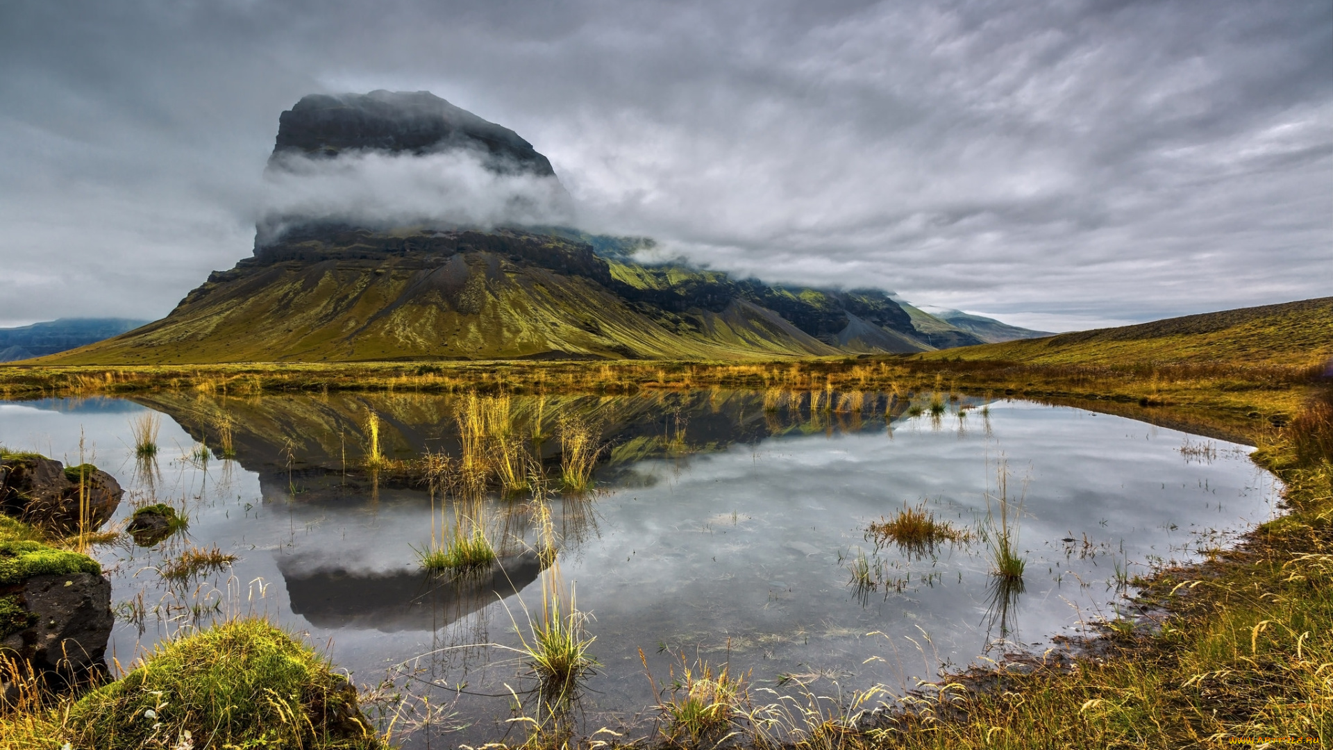 природа, реки, озера, река, туман, гора