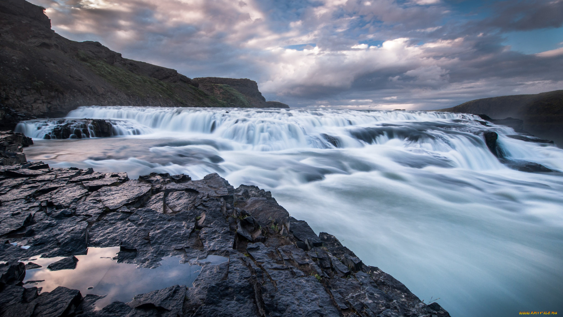 природа, водопады, вода