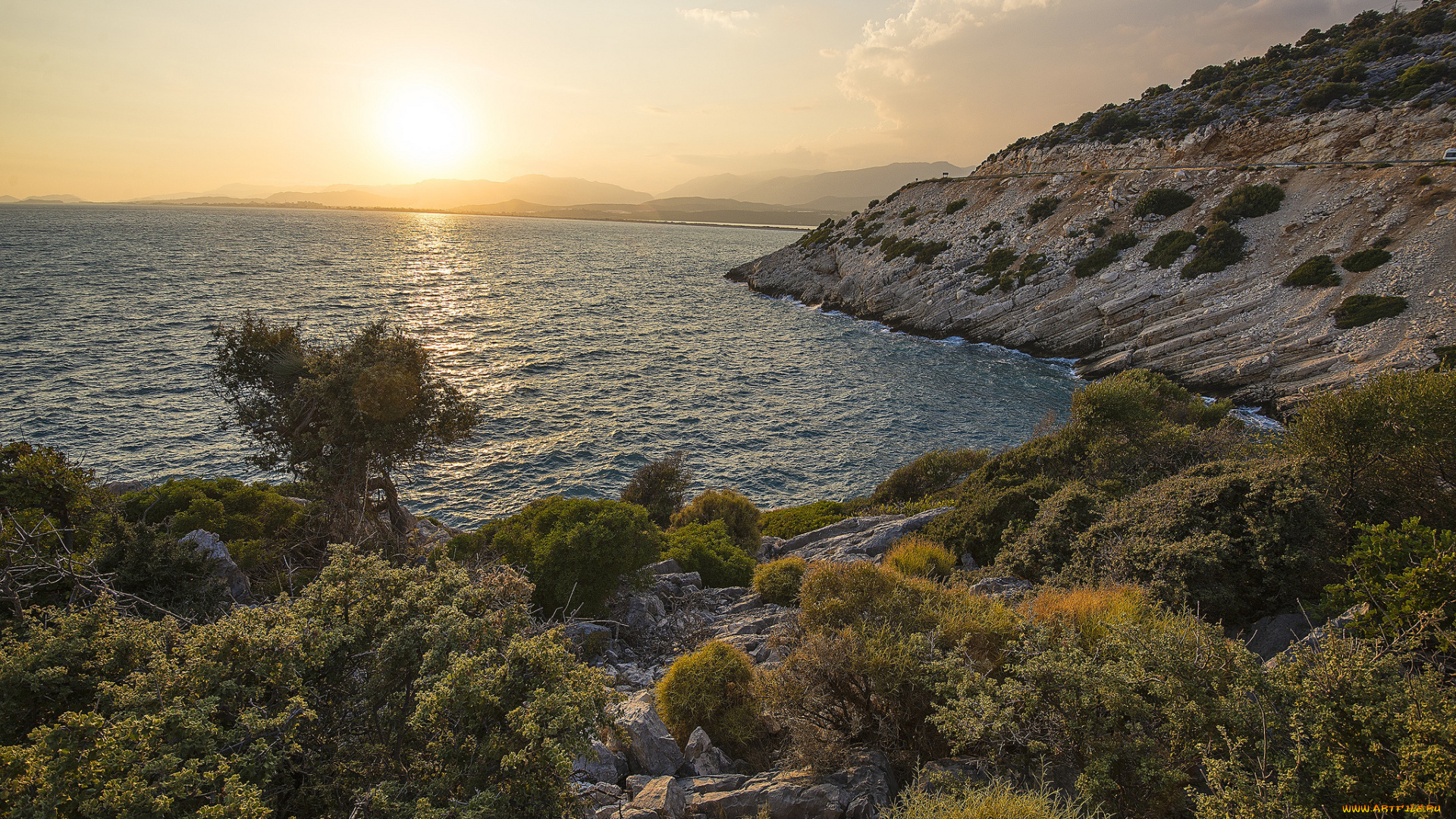 природа, восходы, закаты, рассвет