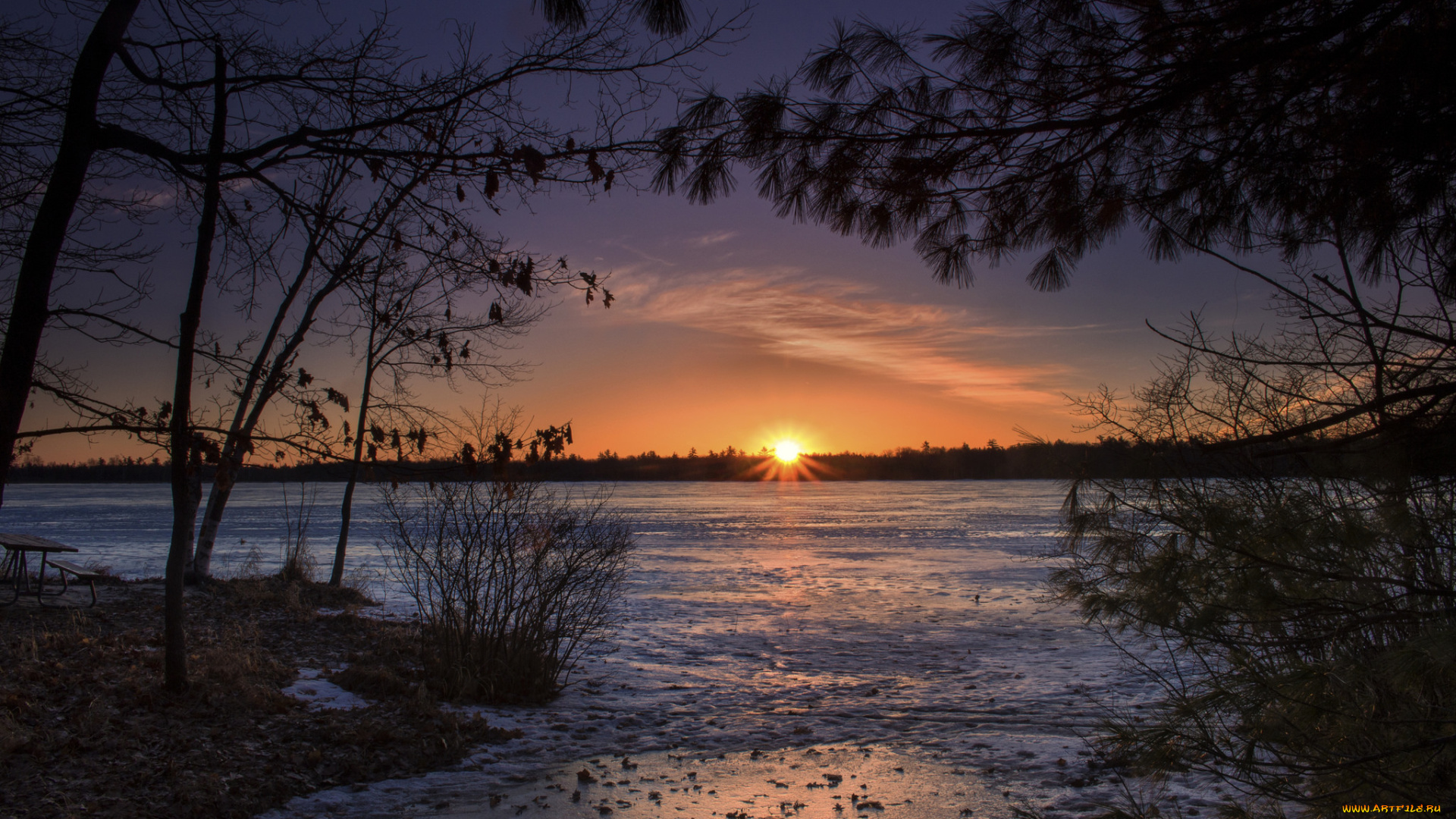 природа, восходы, закаты, сумерки