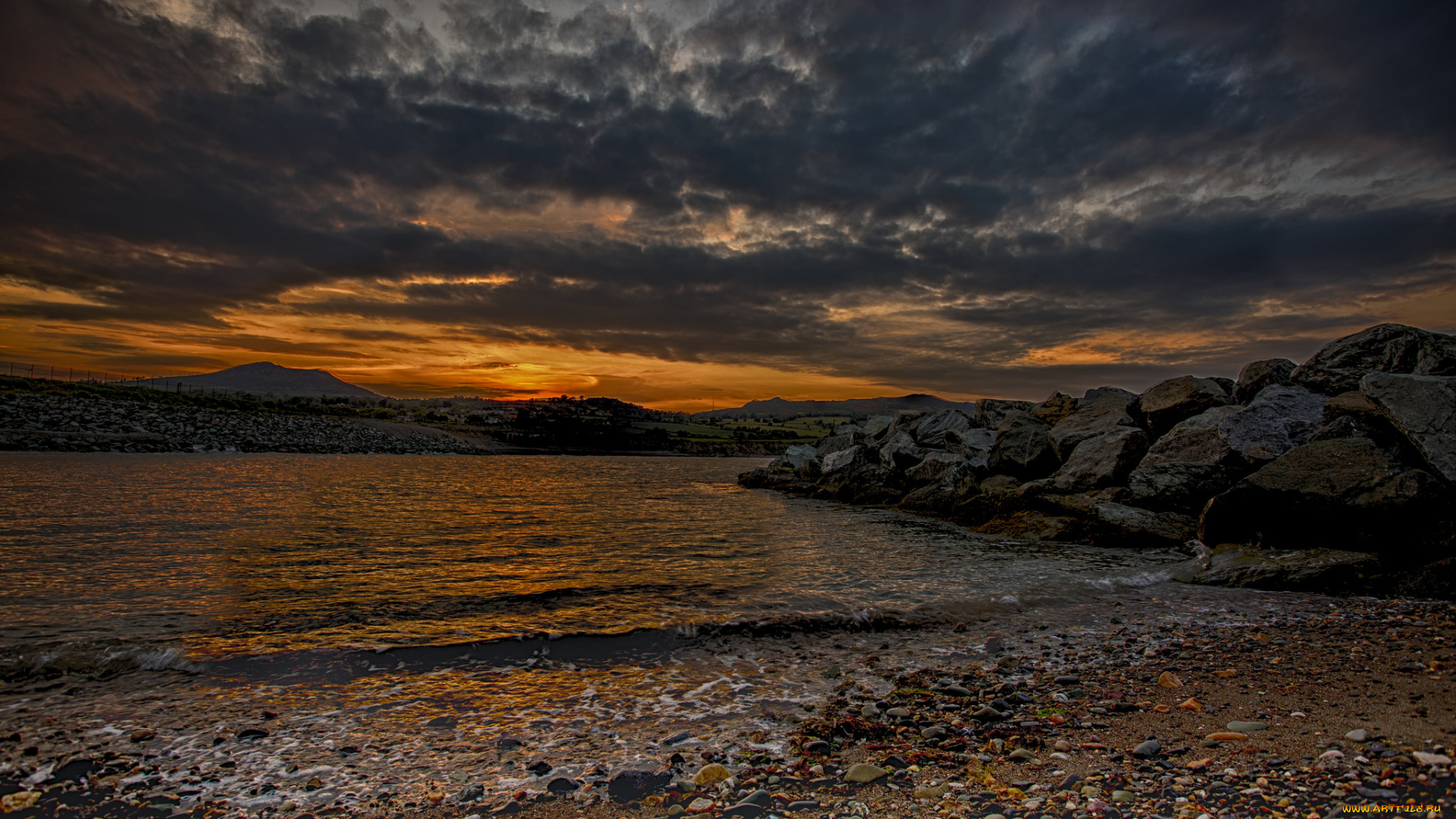 природа, восходы, закаты, закат