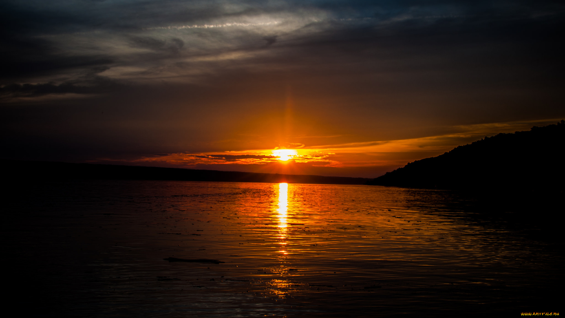 природа, восходы, закаты, закат