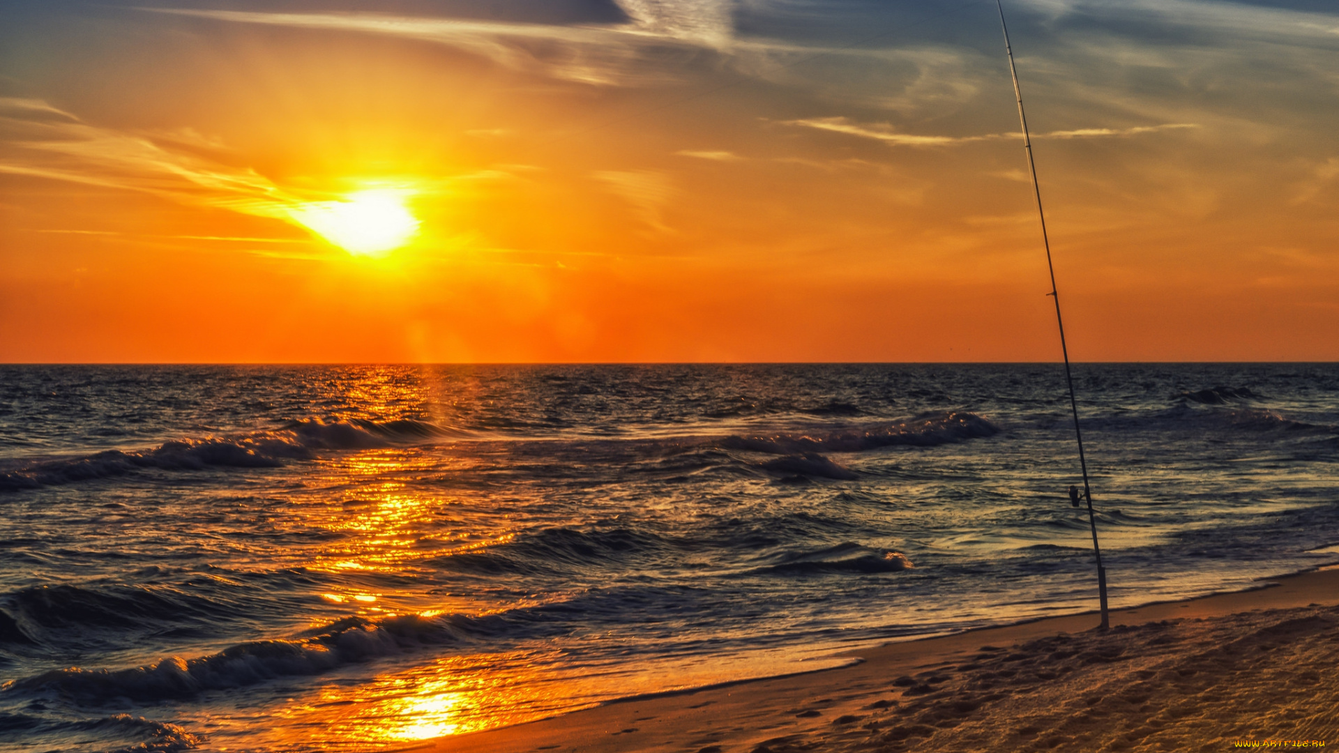 природа, восходы, закаты, закат