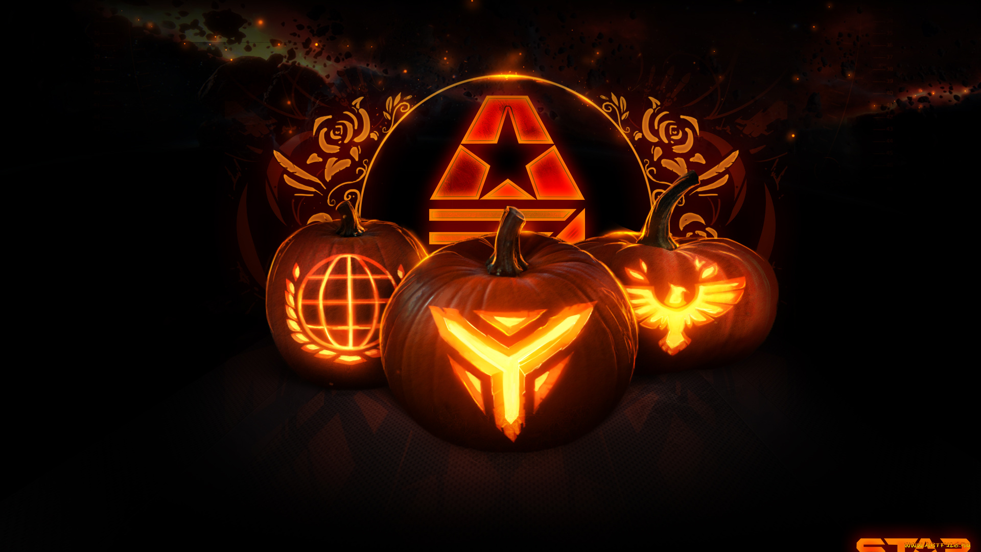 видео, игры, star, conflict, тыквы