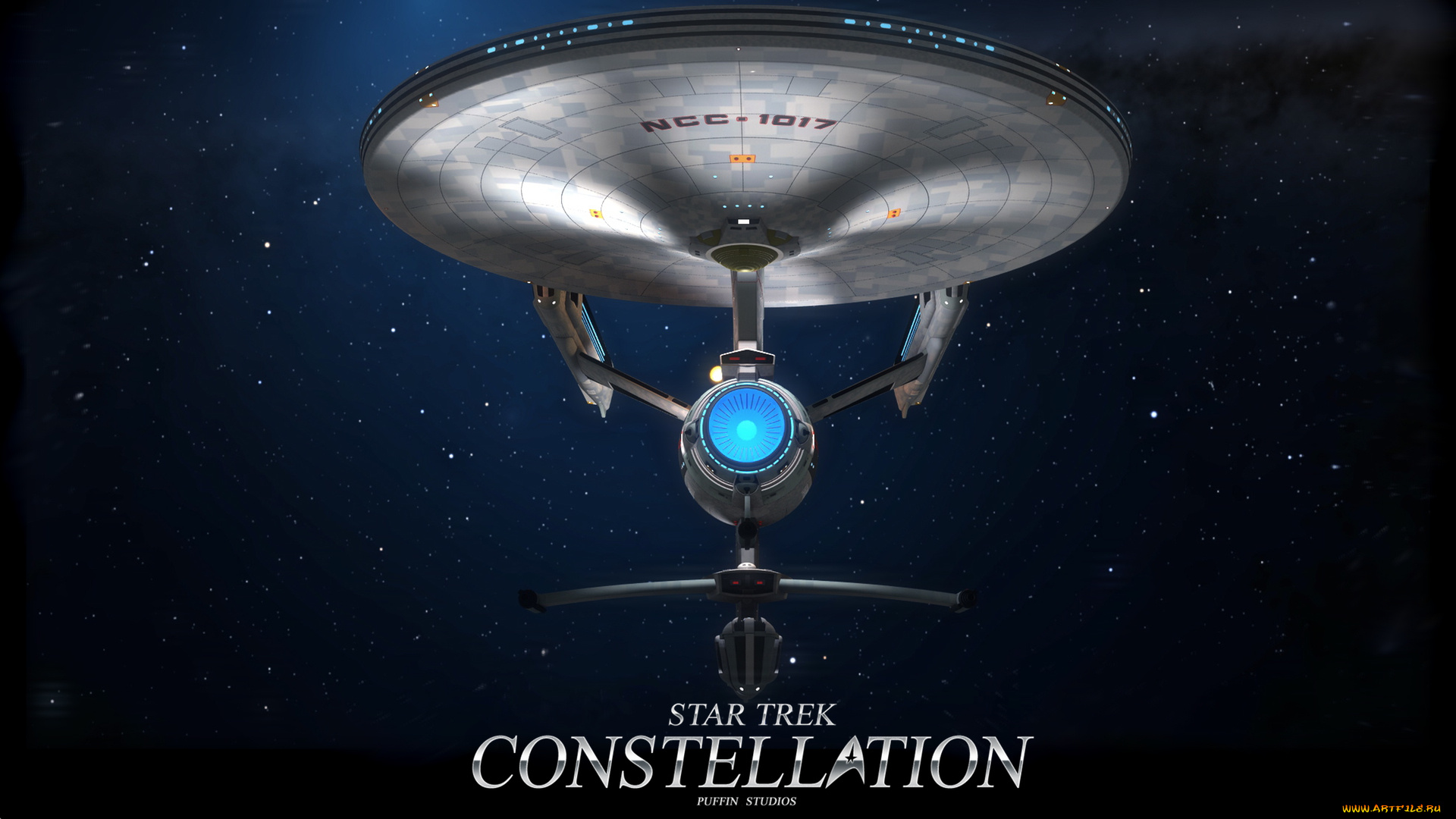 видео, игры, star, trek, constellation, космический, корабль, полет, вселенная, звезды