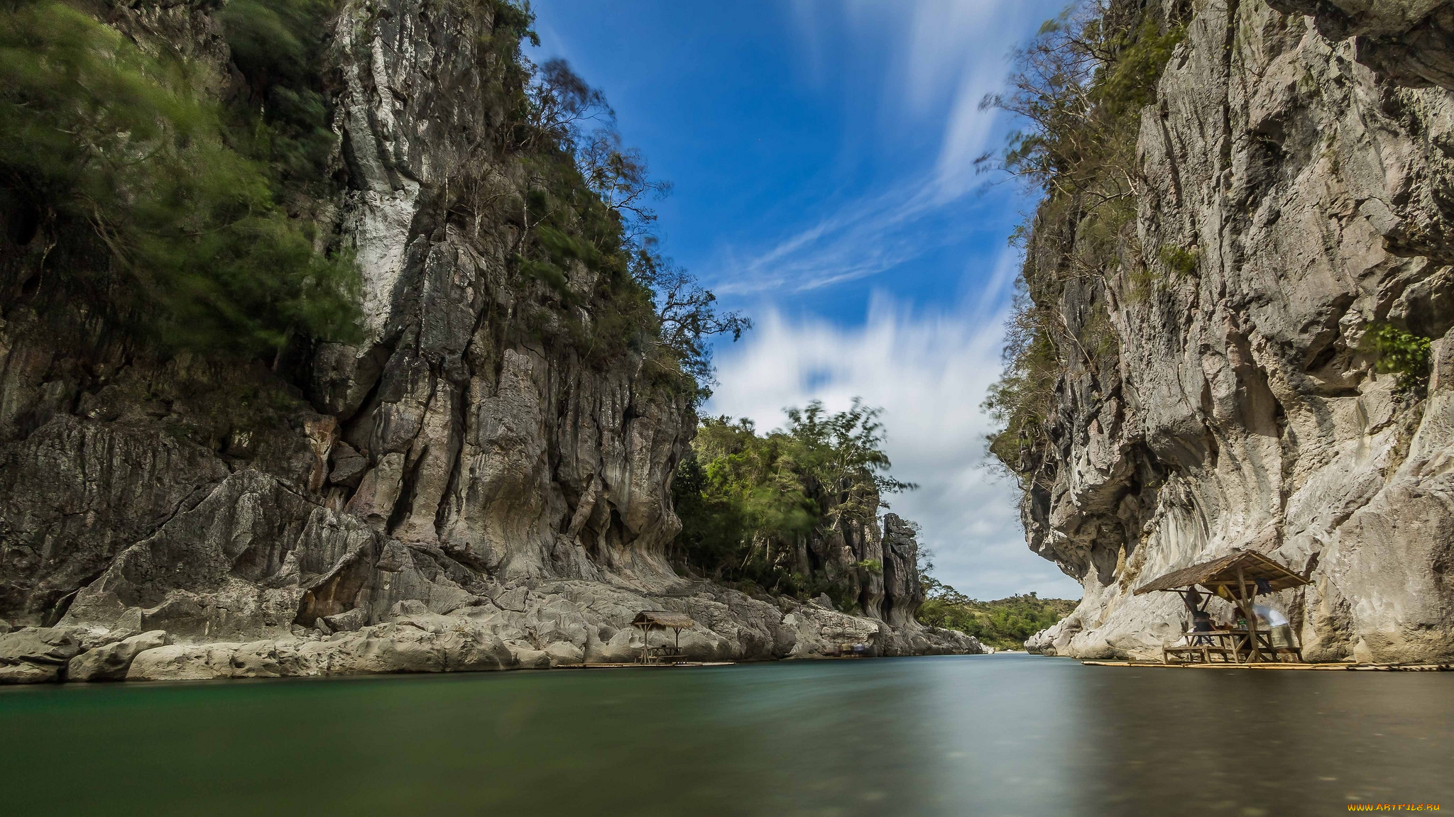 природа, реки, озера, река, лес, горы