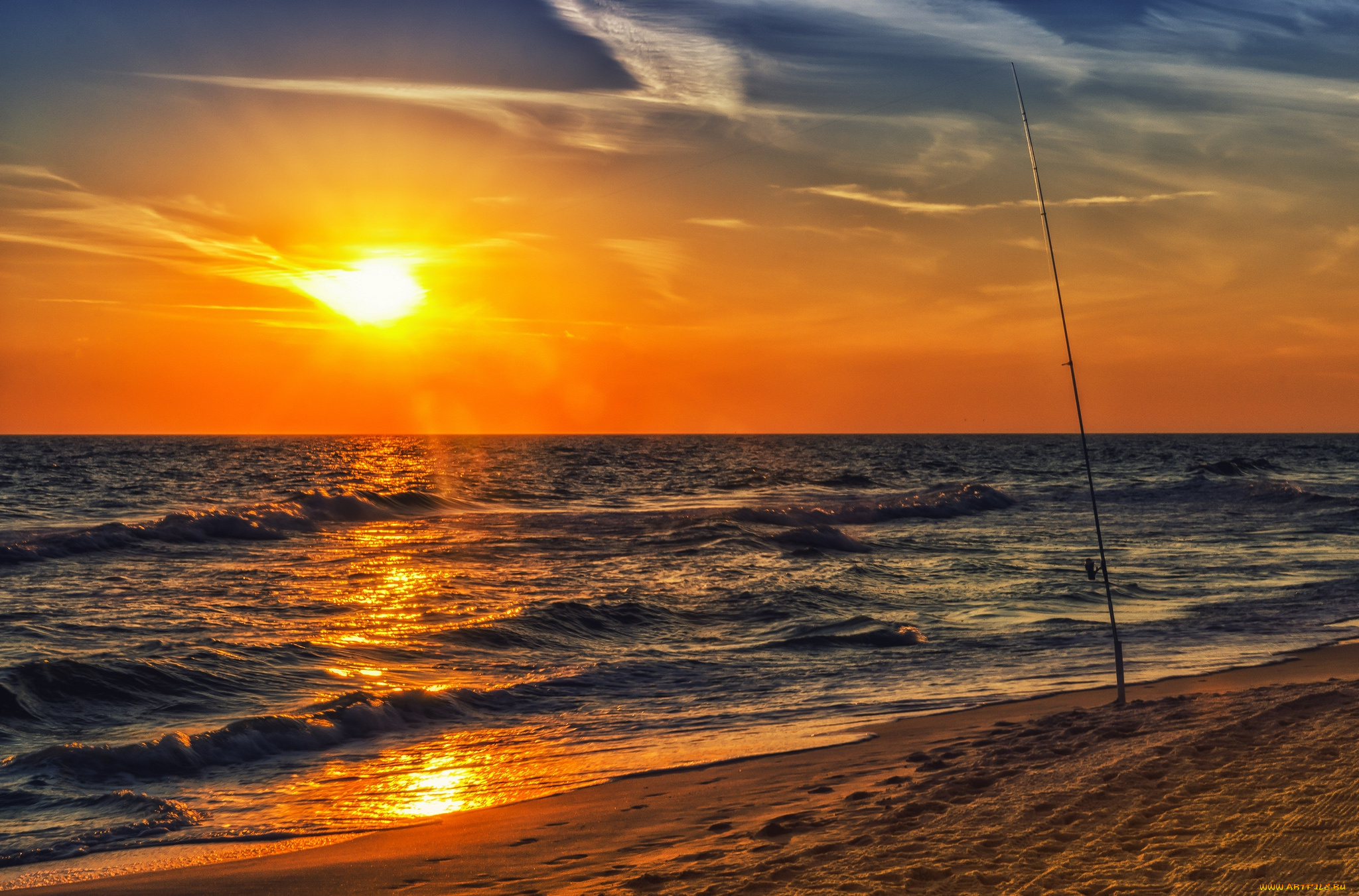 природа, восходы, закаты, закат