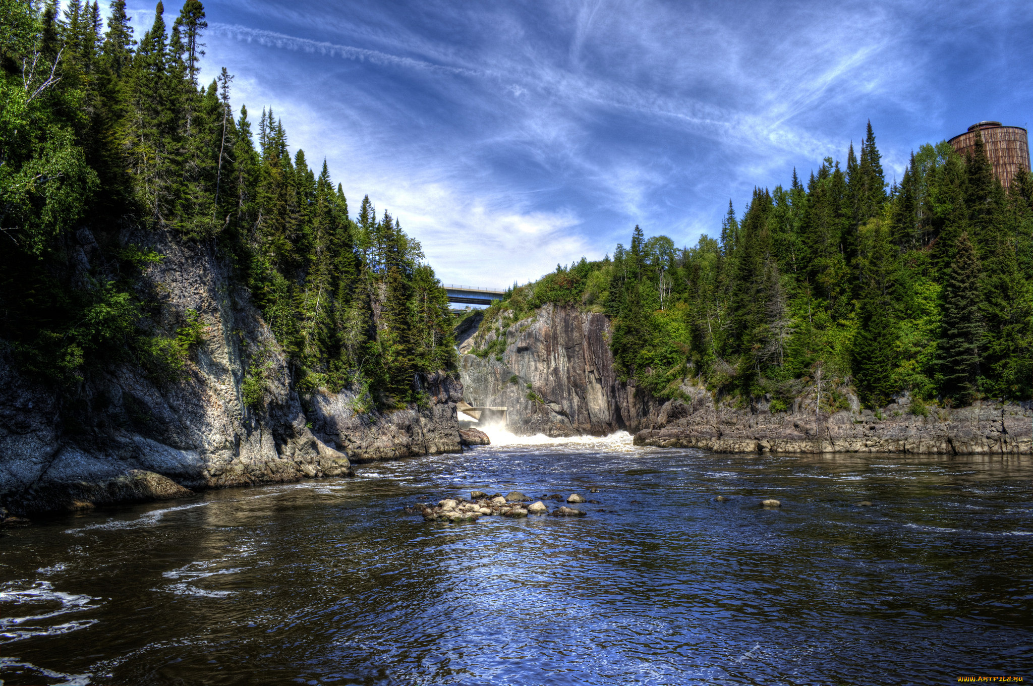 природа, реки, озера, лес, река