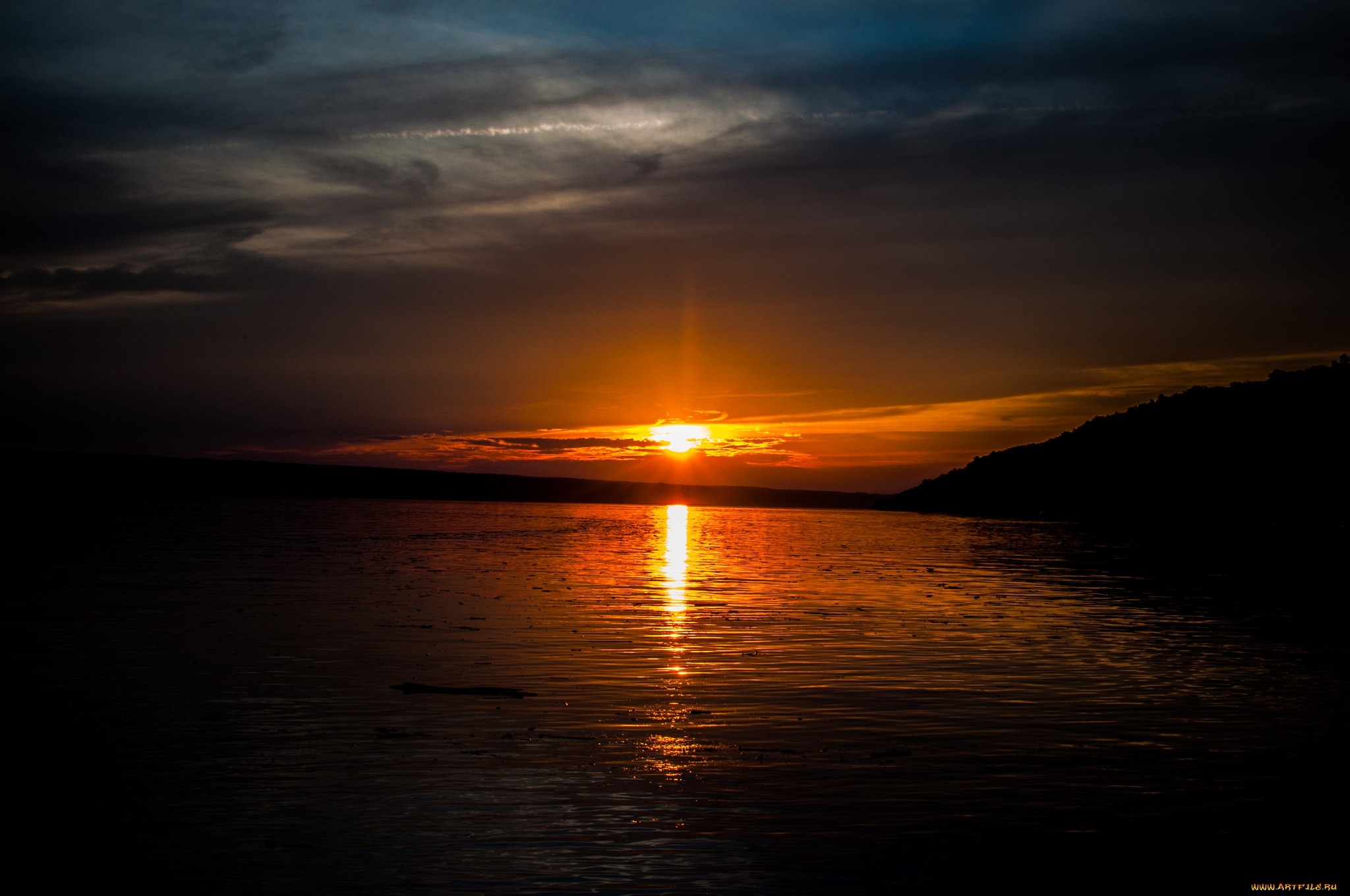 природа, восходы, закаты, закат