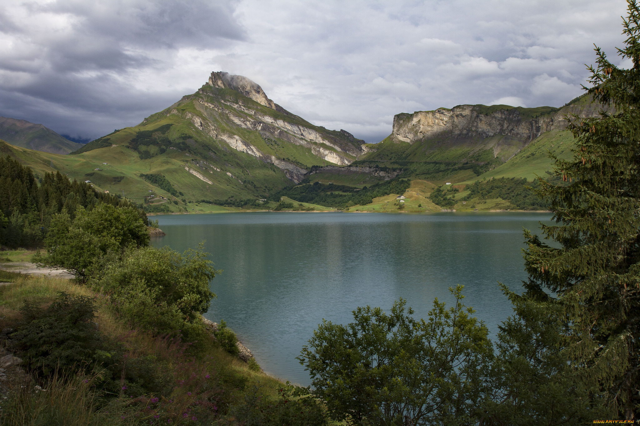 природа, реки, озера, пейзаж, горы, озеро
