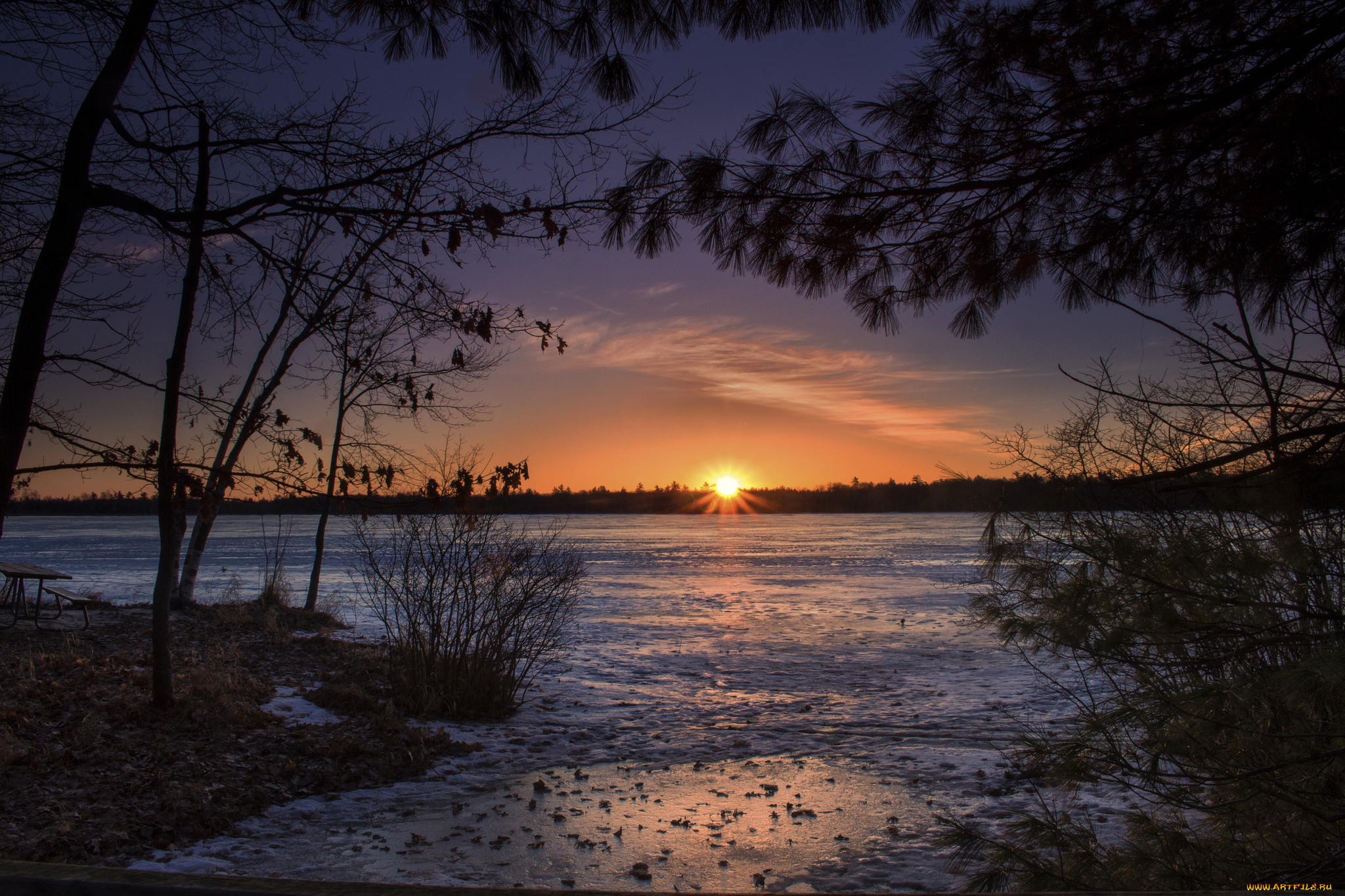 природа, восходы, закаты, сумерки
