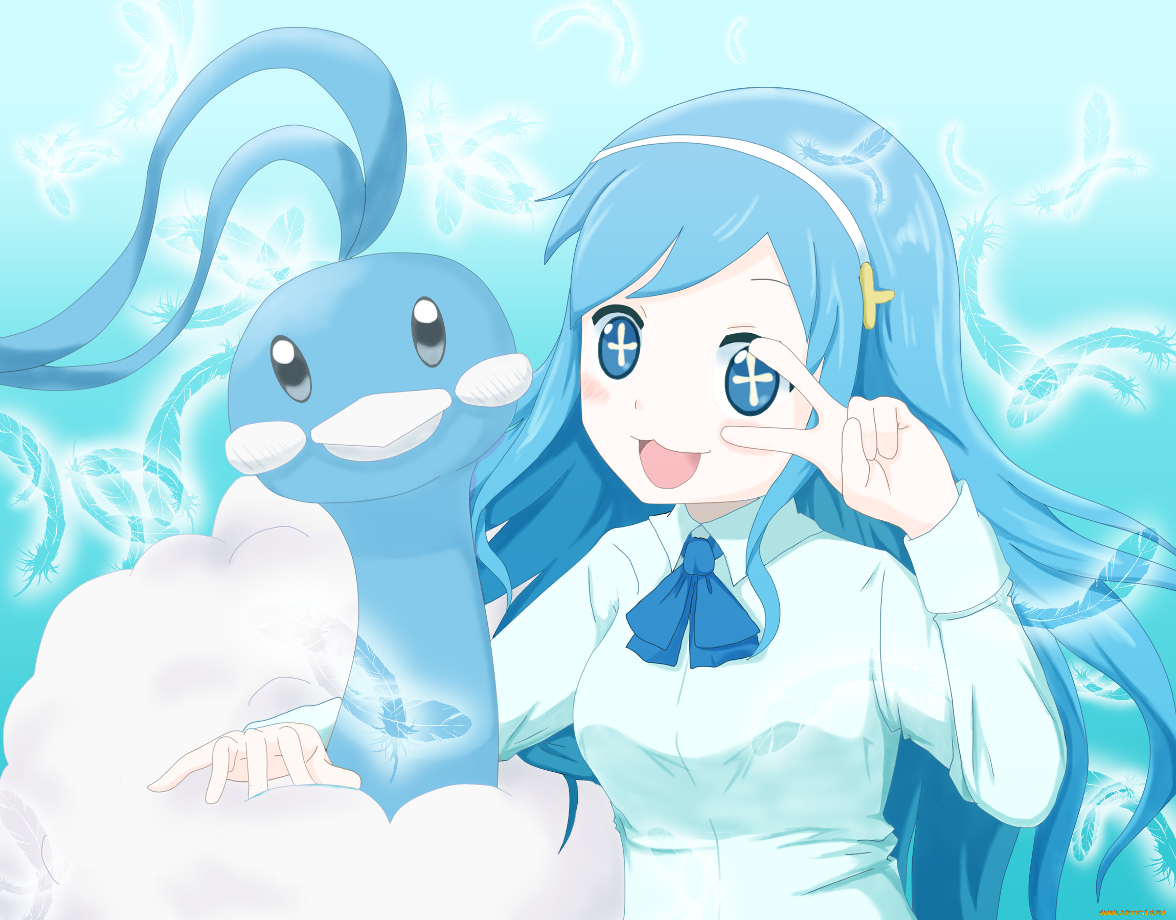 аниме, himouto, umaru-chan, altaria, покемон, девочка, арт, tagme, artist, pokemon, tachibana, sylphynford