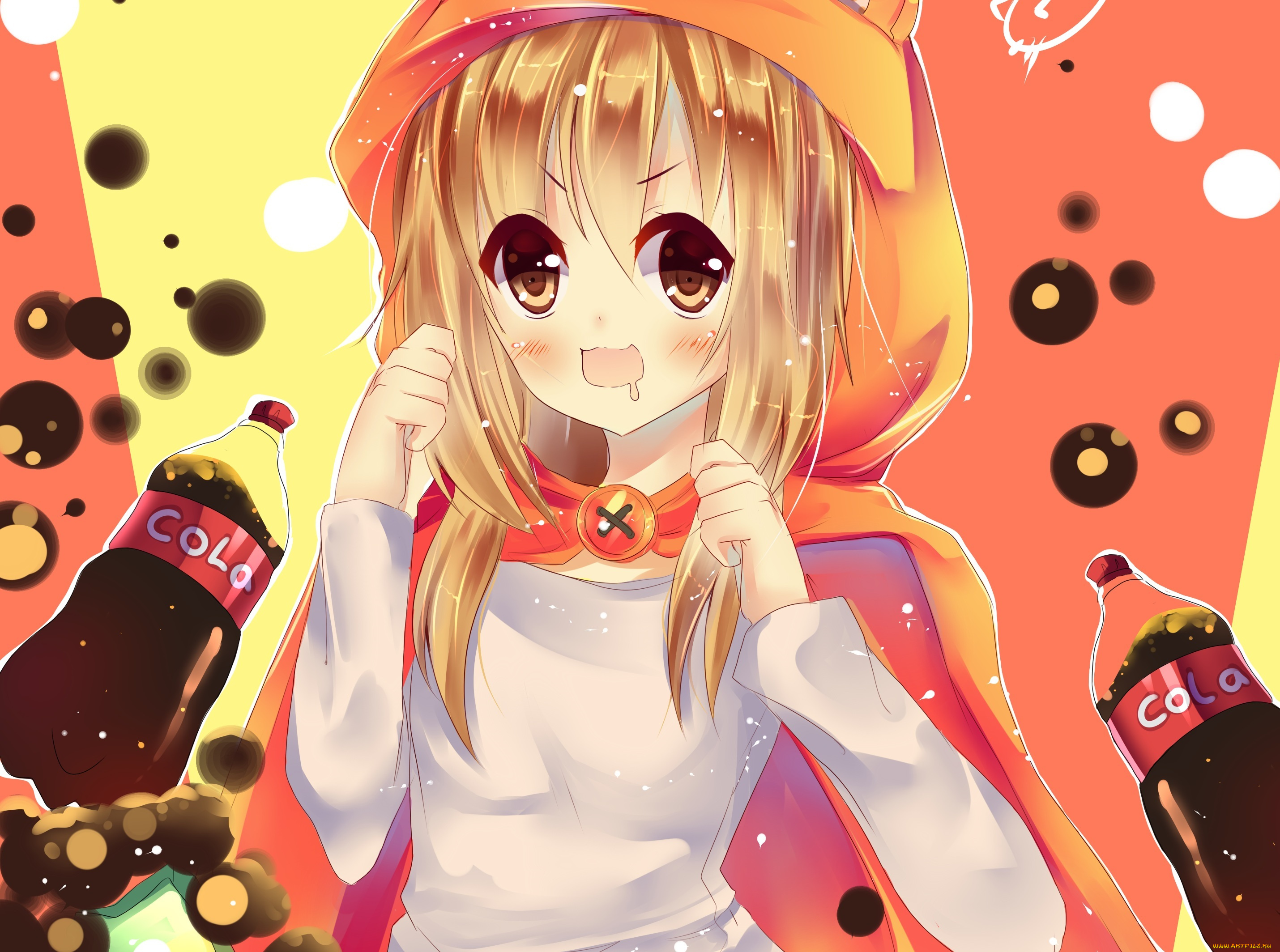 аниме, himouto, umaru-chan, арт, девочка, tactoki, doma, umaru, himouto, umaru-chan