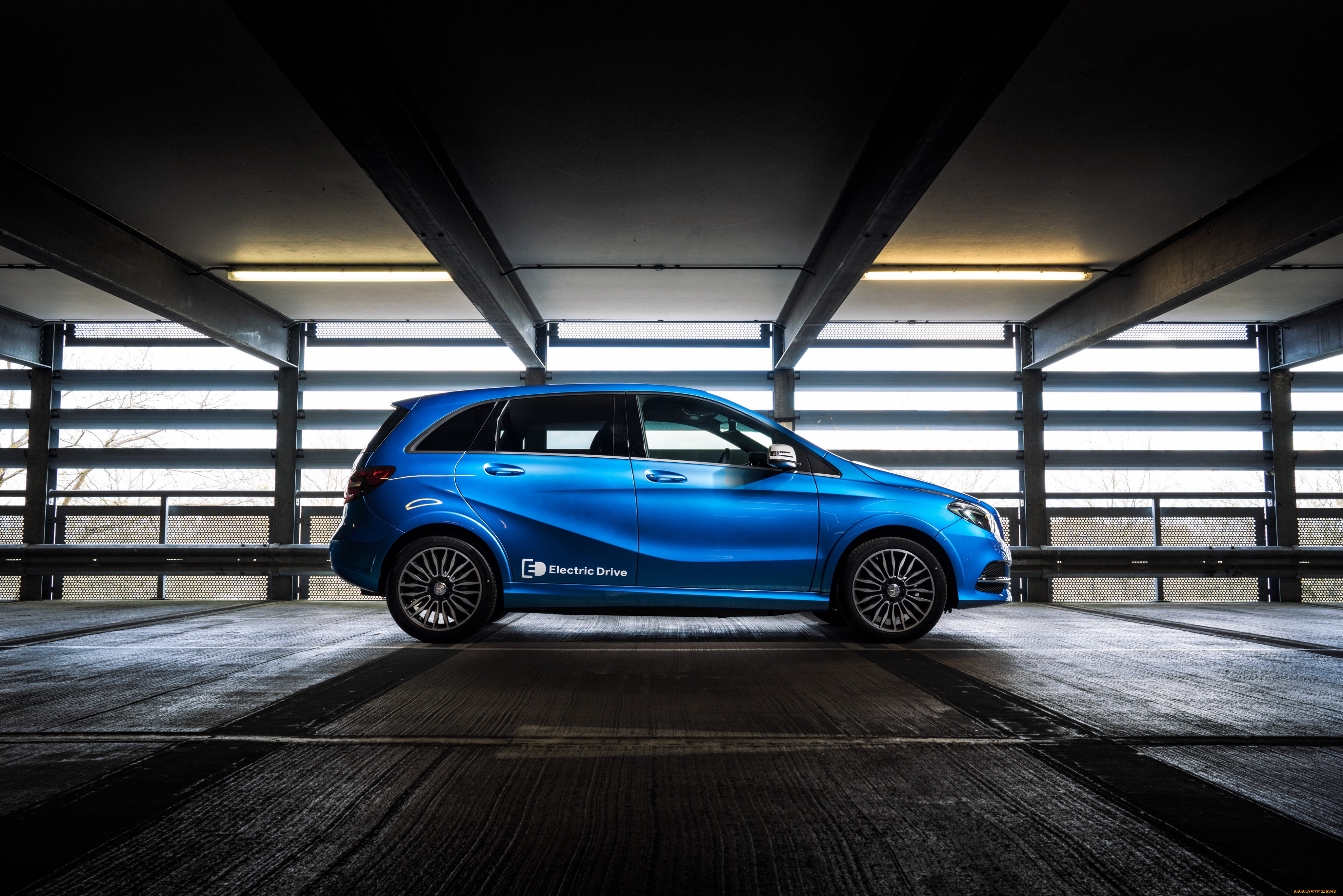 автомобили, mercedes-benz, electric, b-klasse, синий, 2015г, w242, uk-spec, drive