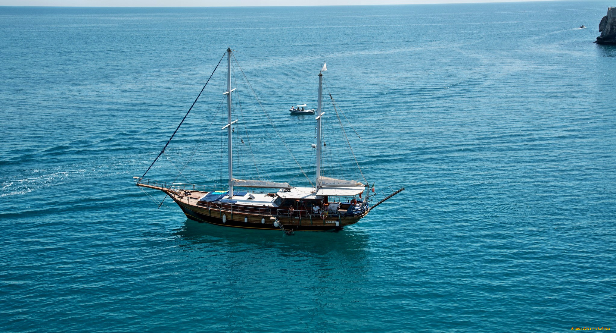 корабли, парусники, паруса, мачты