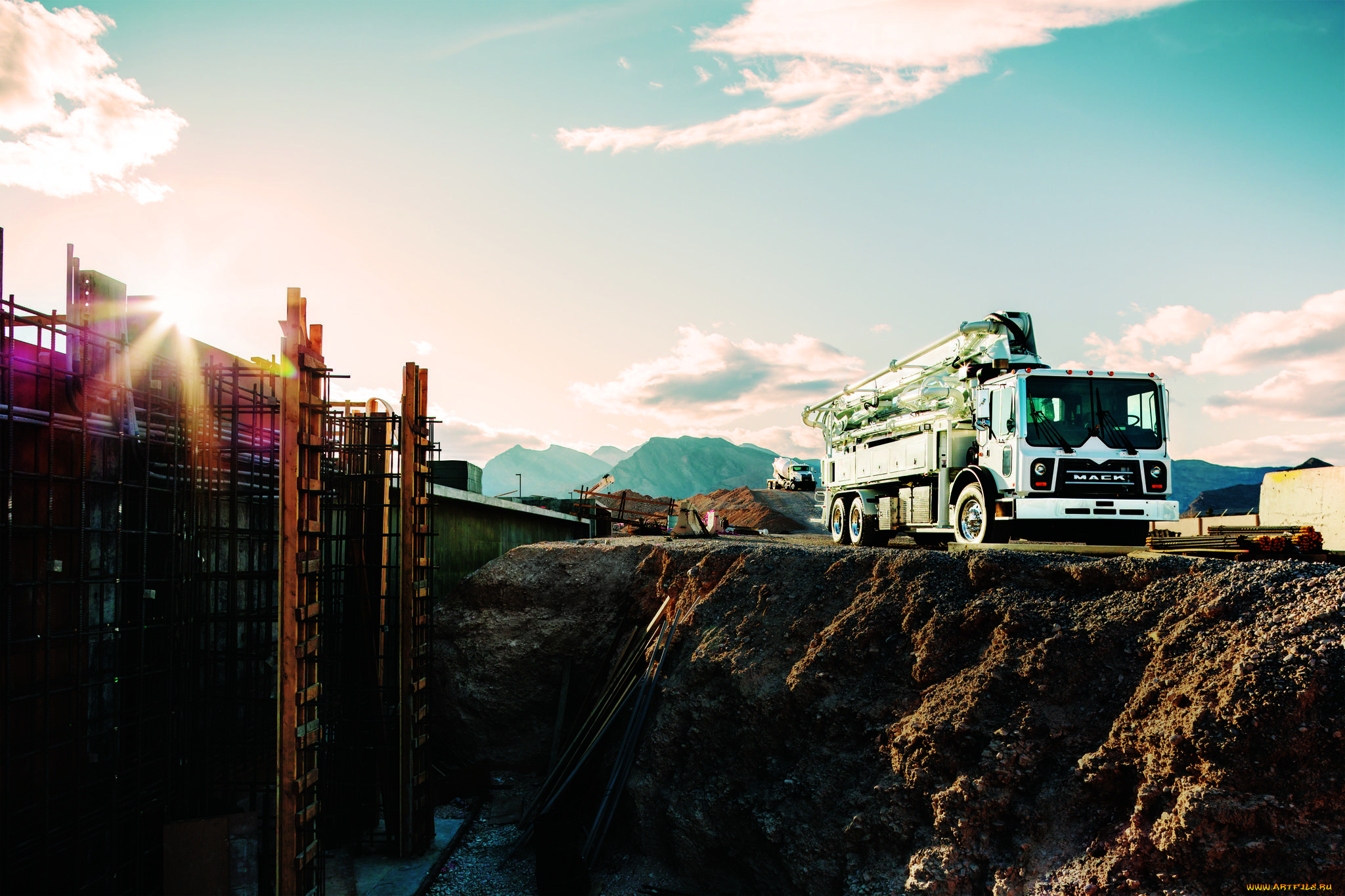 автомобили, mack